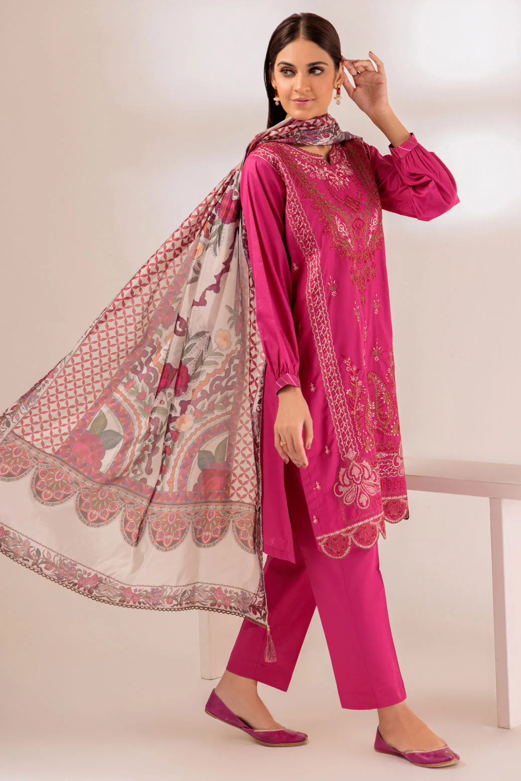 PINK-CAMBRIC-3 PIECE (SL1H233P05) - Image 3