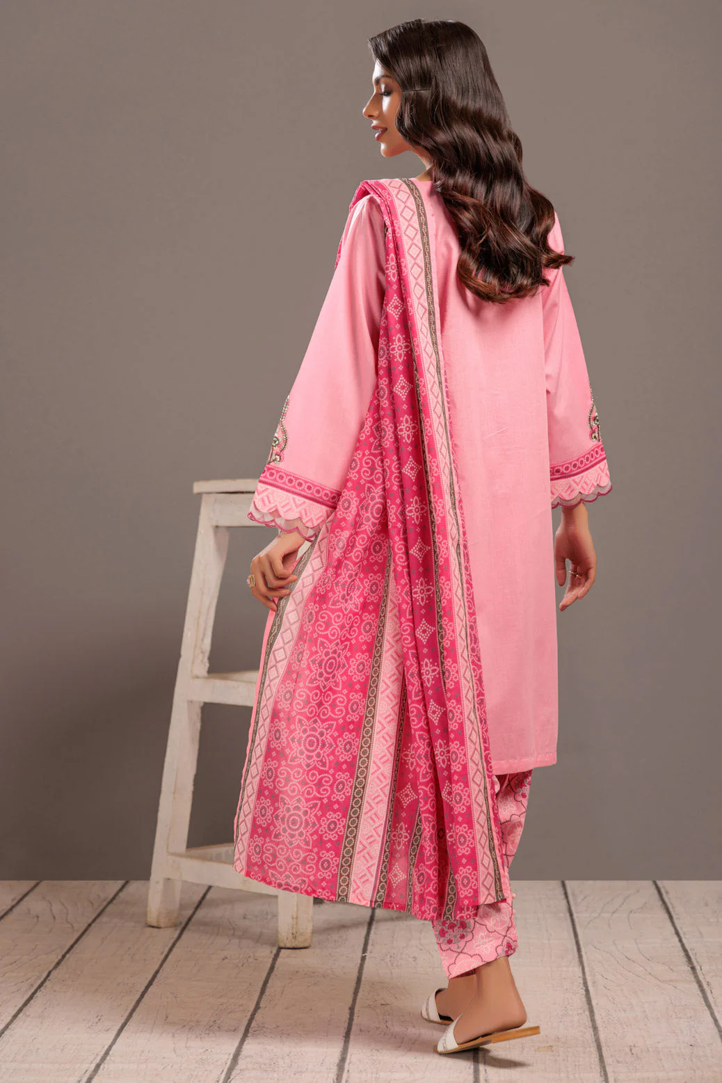 PINK-CAMBRIC-3 PIECE (SSS233P87) - Image 5