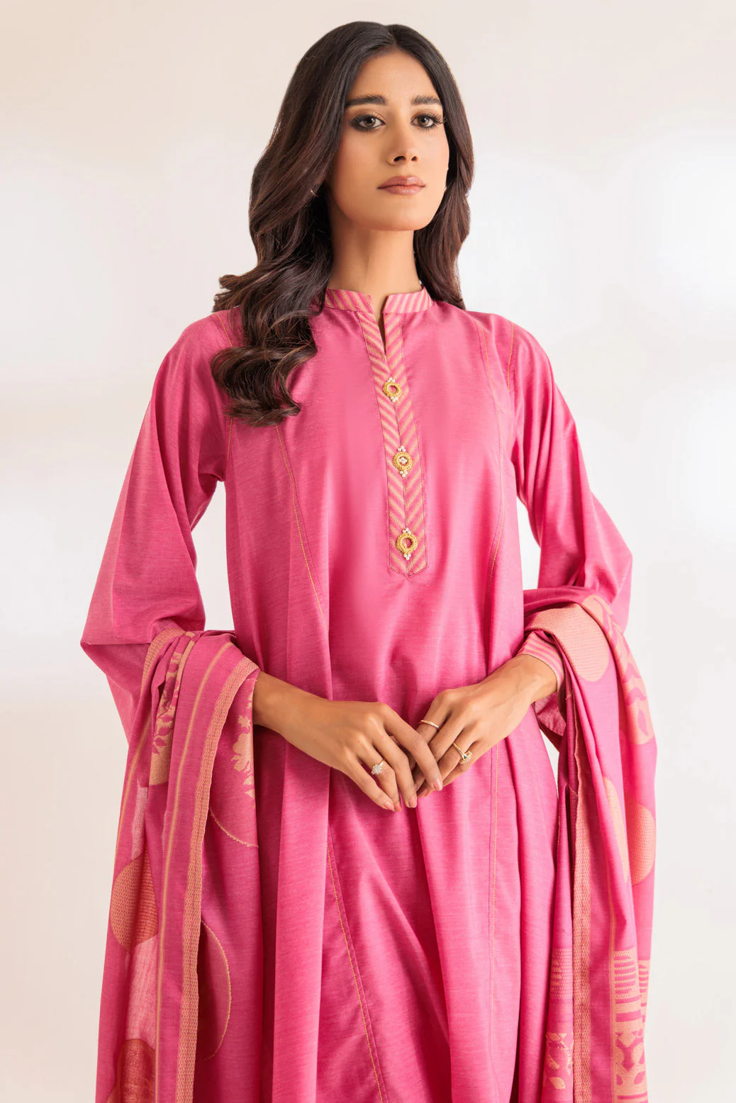 PINK-CHAMBRAY-3 PIECE (SS6243P10) - Image 3