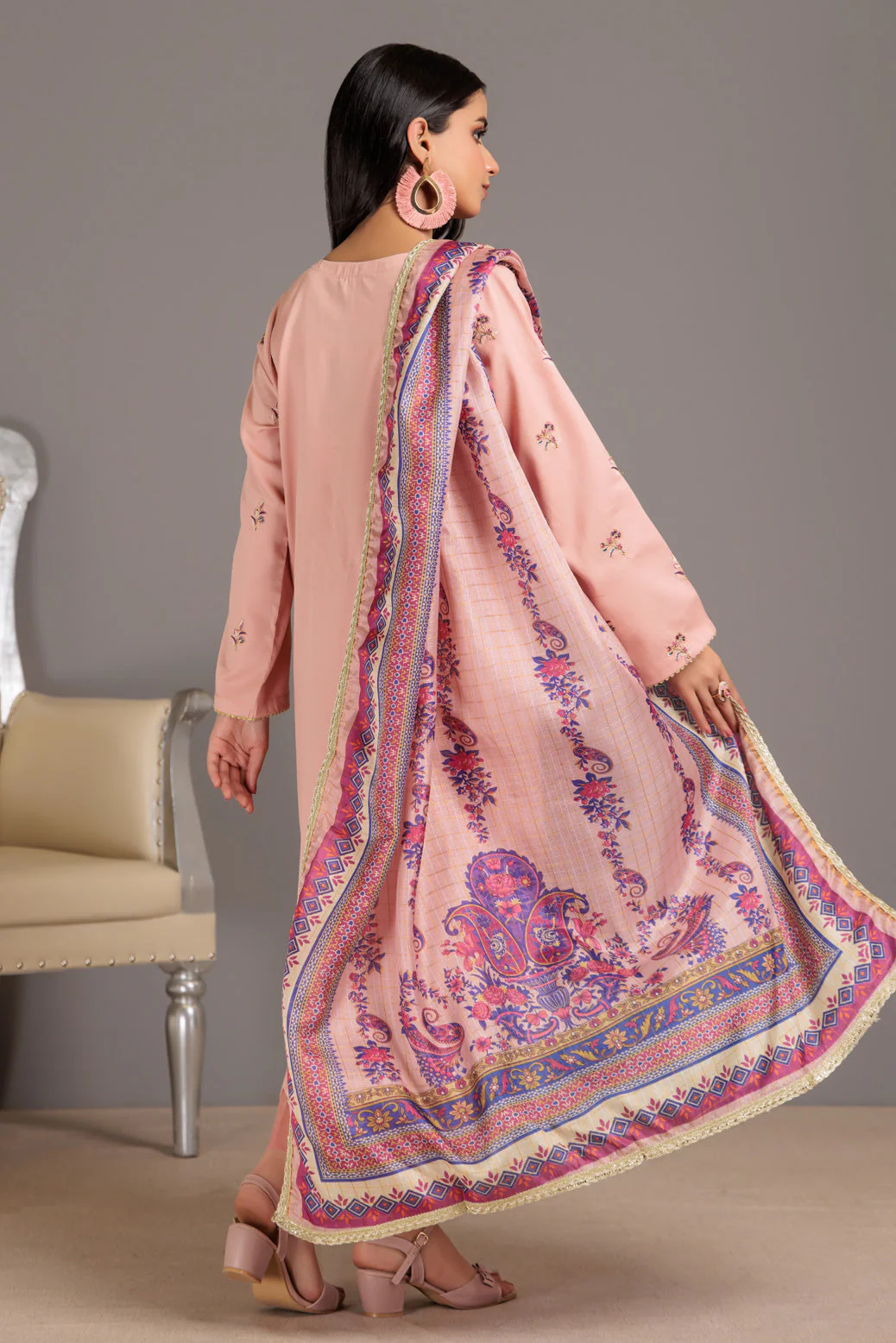 PINK-CORDUROY-3 PIECE (HR3W223P04) - Image 4