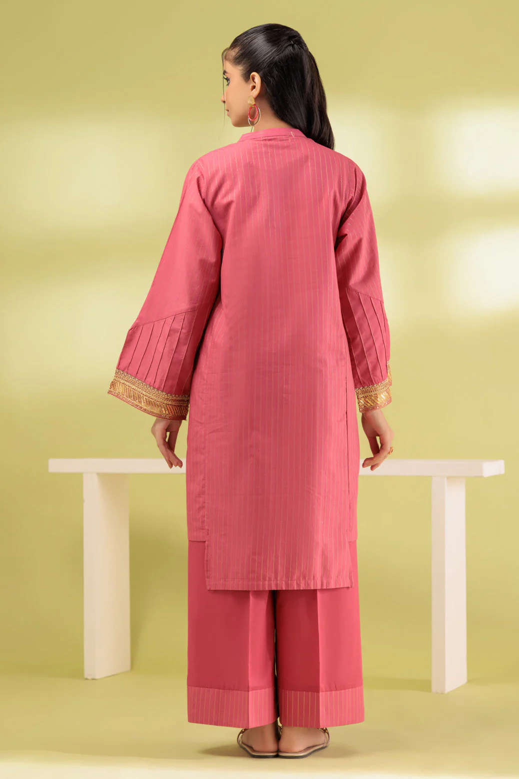 PINK-DOBBY-2 PIECE (SSS232P21) - Image 4