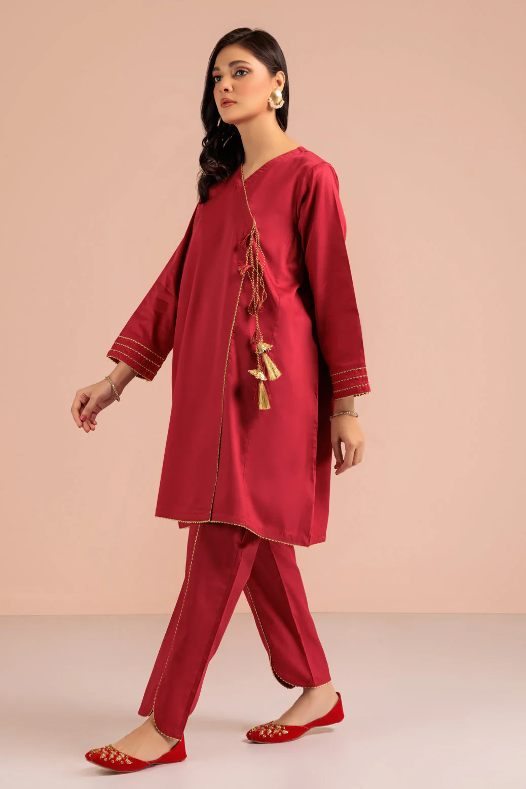 PINK-DOBBY-2 PIECE (WHS222P06) - Image 3