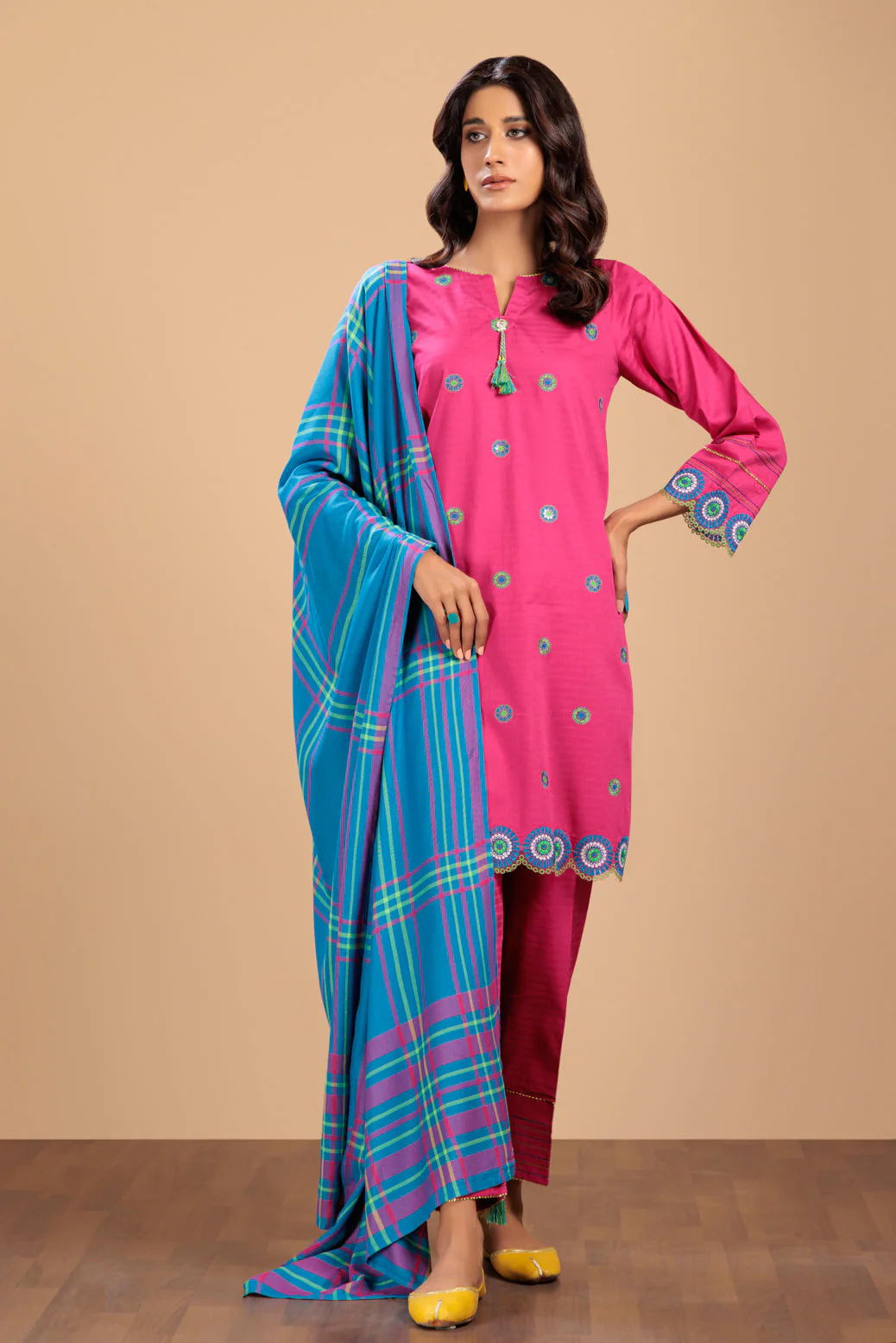 PINK-DOBBY-3 PIECE (A2Z223P01) - Image 4