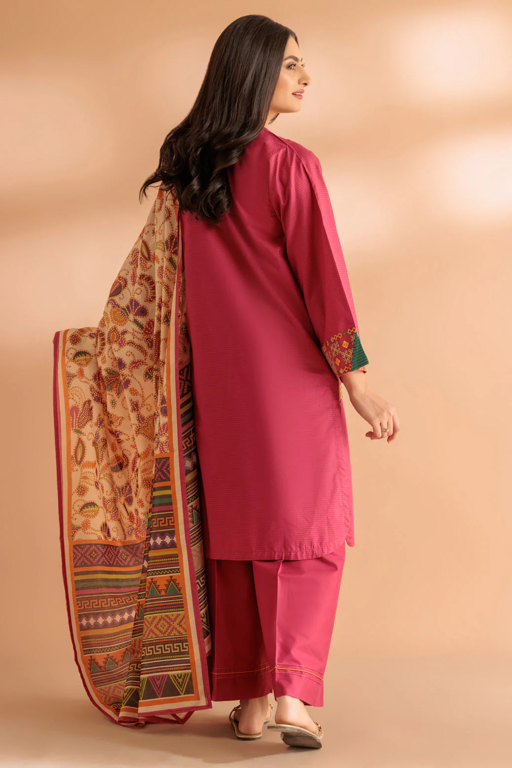 PINK-DOBBY-3 PIECE (SS1243P06) - Image 5
