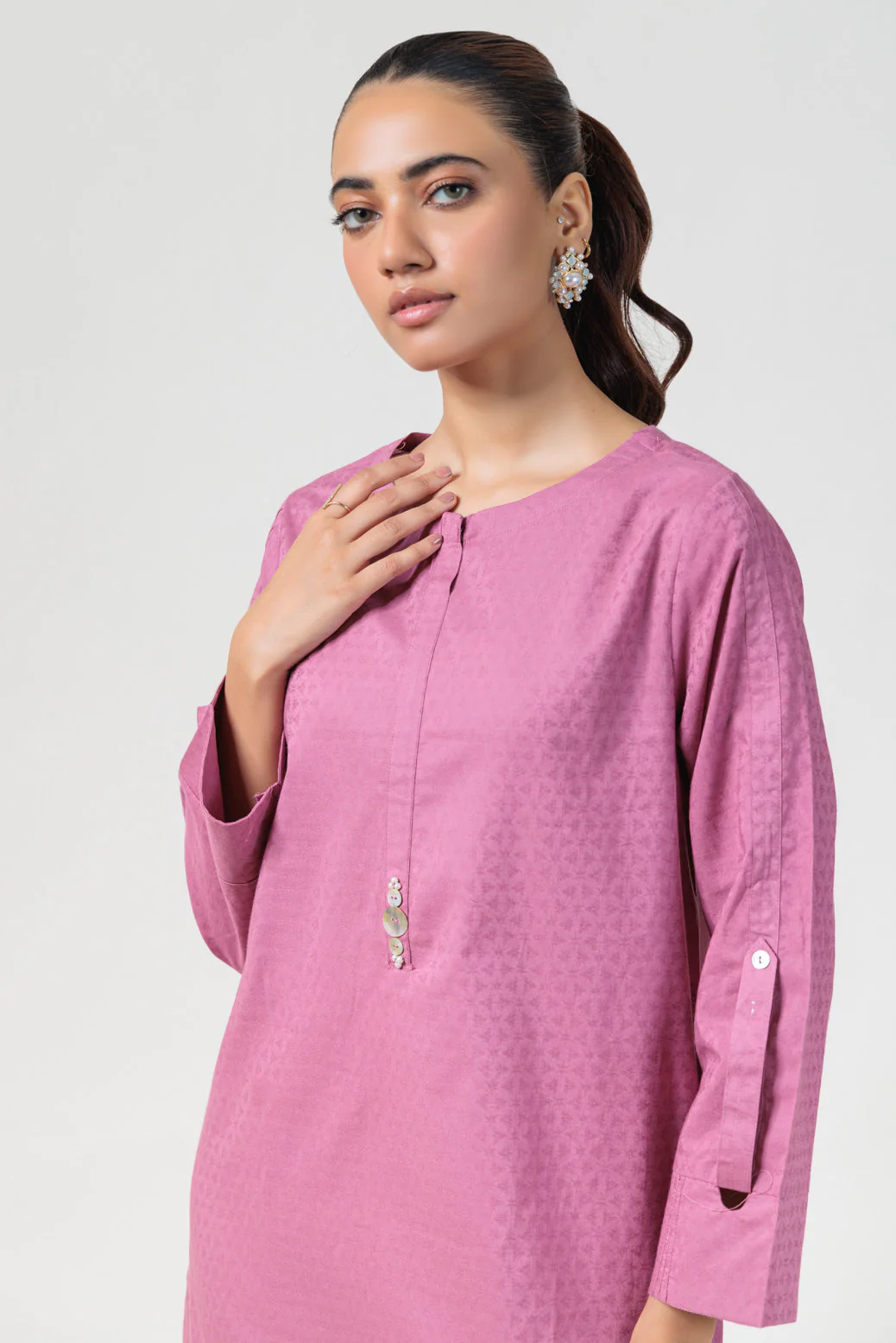 PINK-JACQUARD-1 PIECE (PWS1241P10) - Image 2