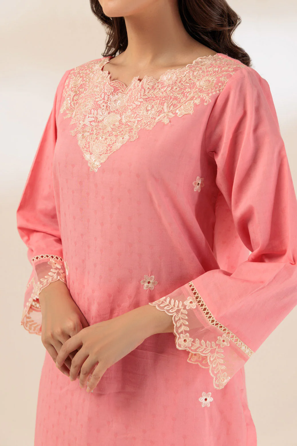PINK-JACQUARD-2 PIECE (BS1242P04) - Image 2