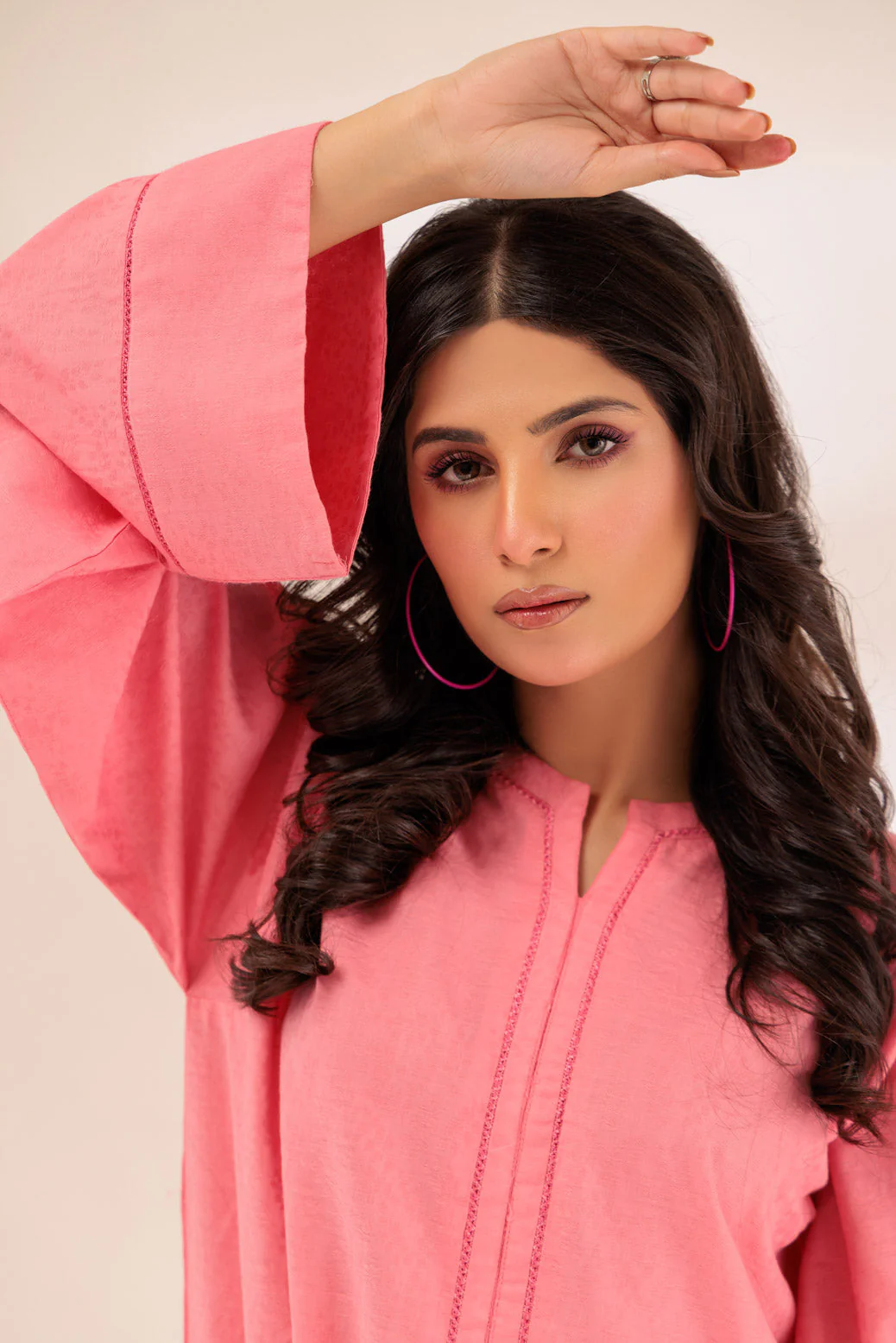 PINK-JACQUARD-2 PIECE (BSAS232P14) - Image 2