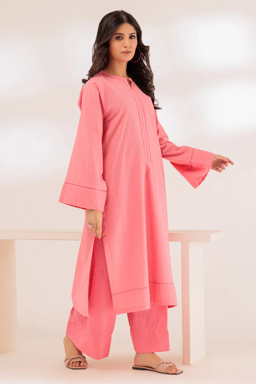 PINK-JACQUARD-2 PIECE (BSAS232P14) - Image 3