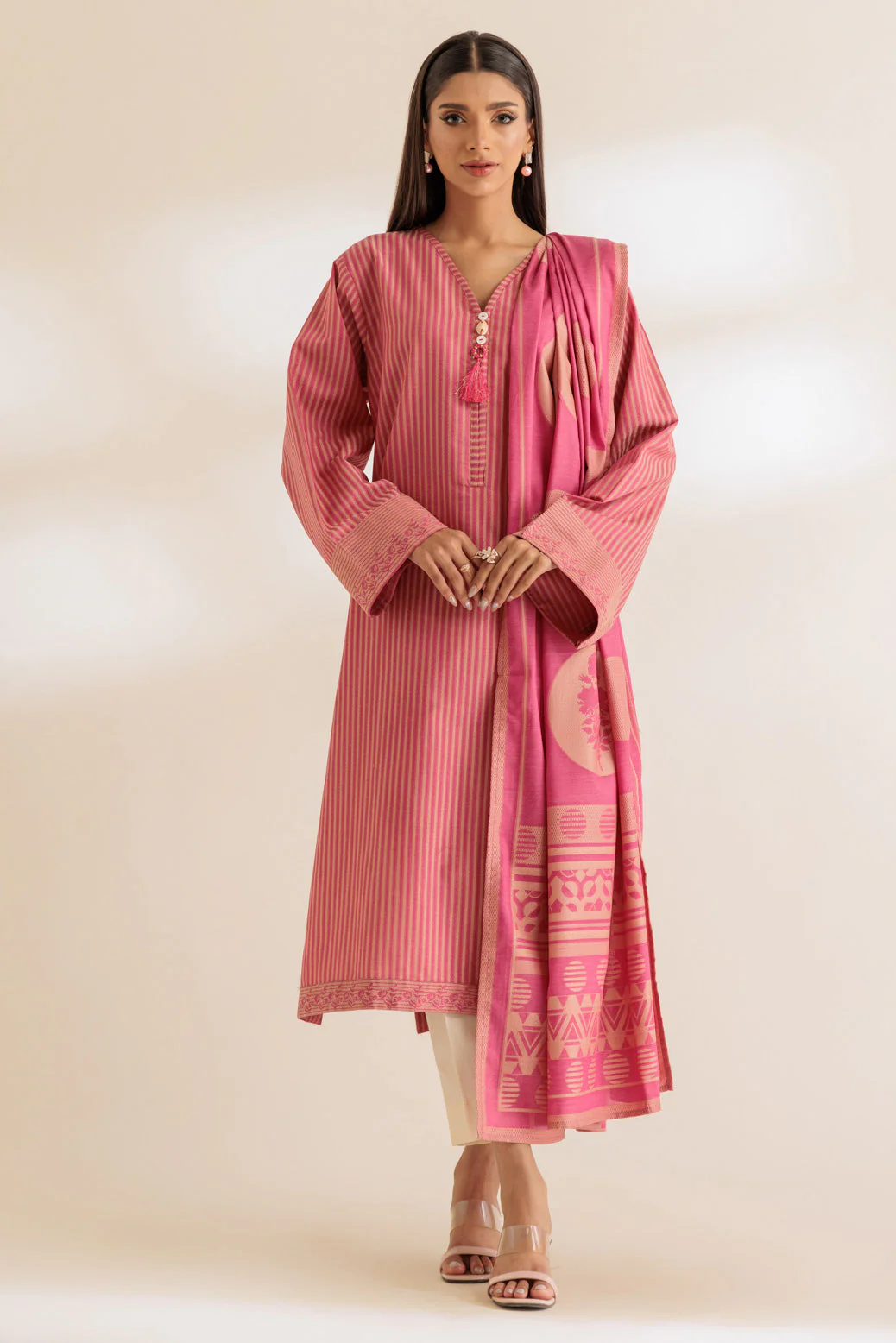 PINK-JACQUARD-2 PIECE (SS6242P35) - Image 4