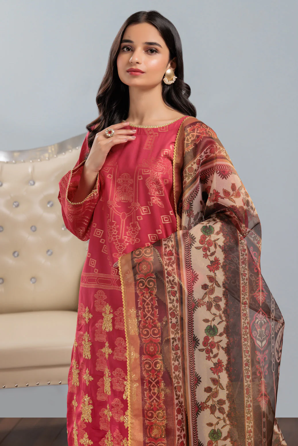 PINK-JACQUARD-3-PIECE (BU1H223P03) - Image 2