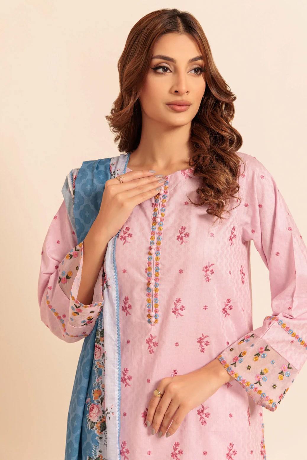 PINK-JACQUARD-3 PIECE (PWS1243P10) - Image 4