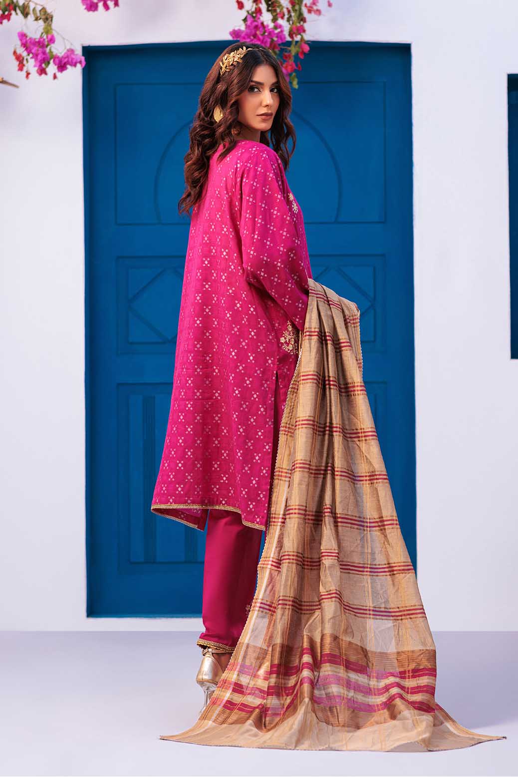 PINK-JACQUARD-3 PIECE (PWS5233P18) - Image 3