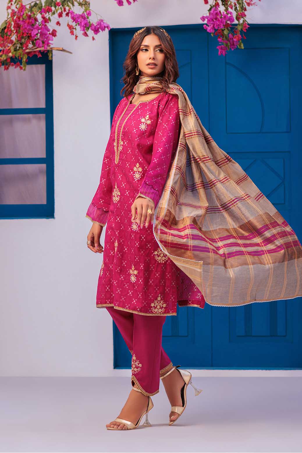 PINK-JACQUARD-3 PIECE (PWS5233P18) - Image 4