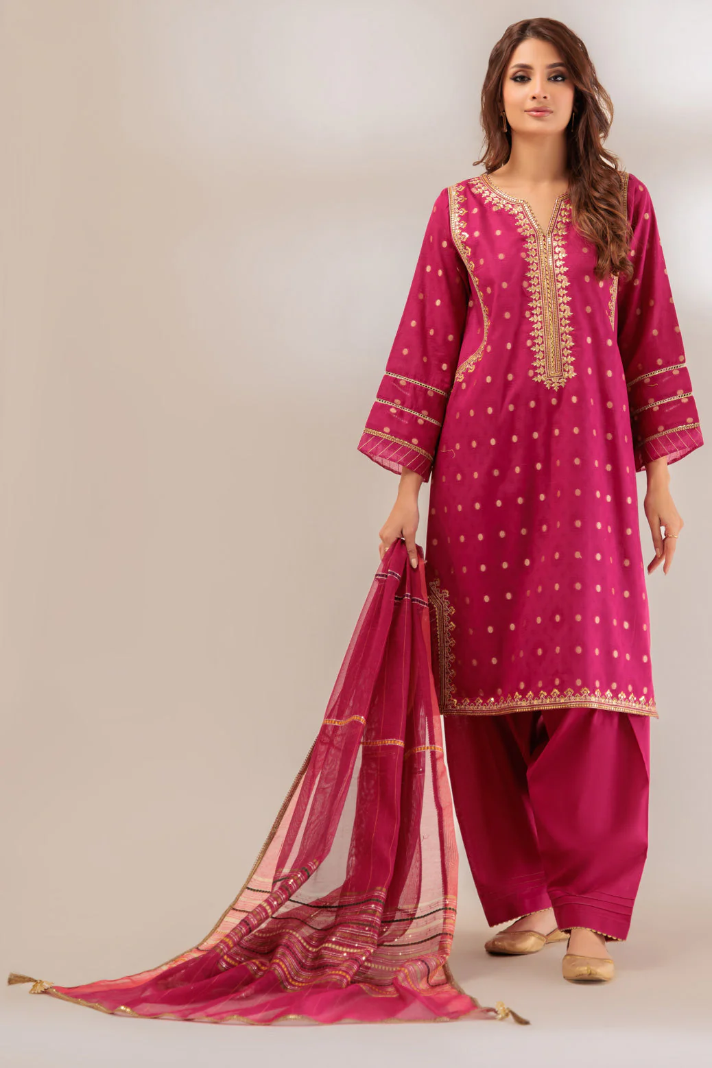 PINK-JACQUARD-3 PIECE (PWS5233P19) - Image 3