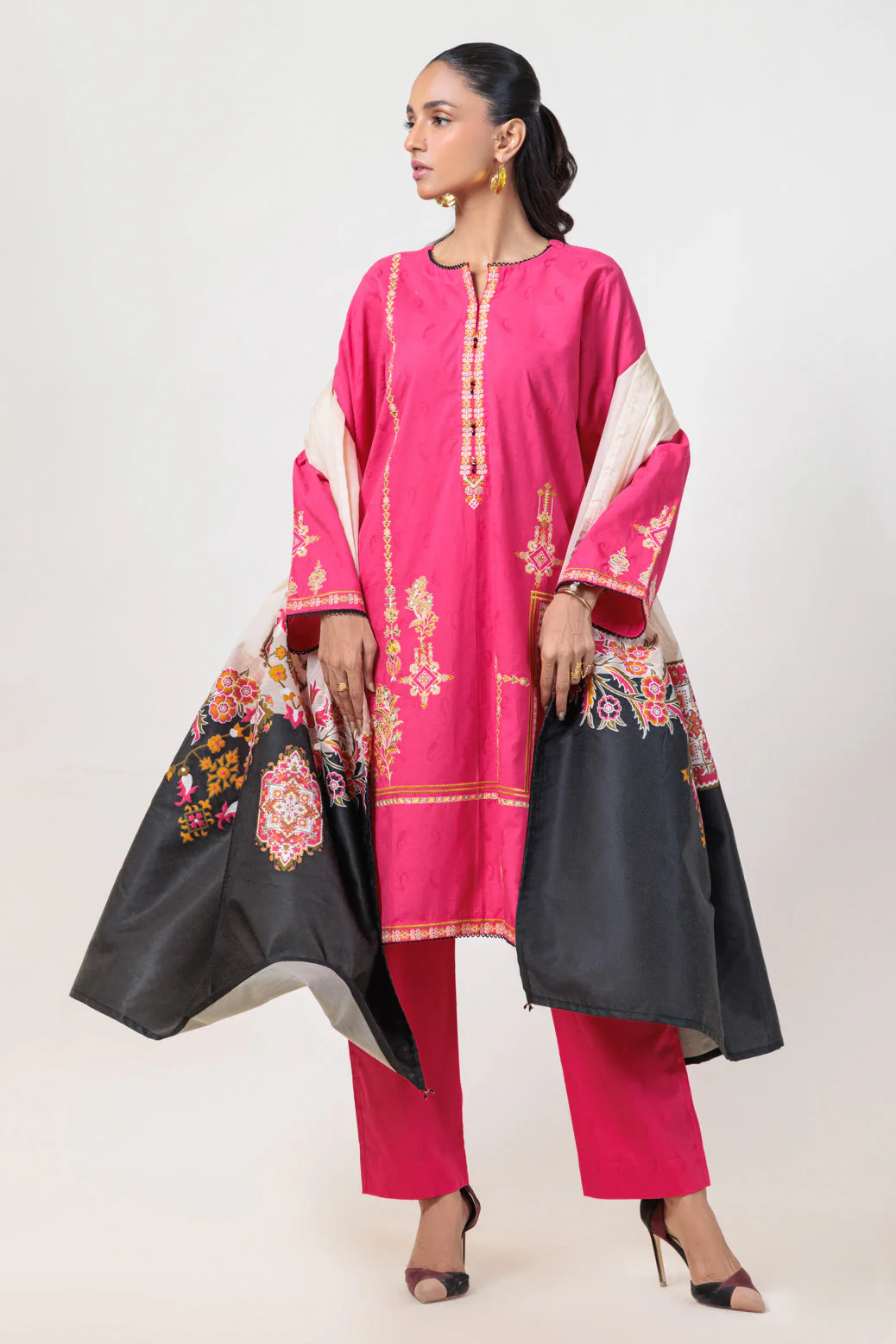 PINK-JACQUARD-3 PIECE (PWS6243P04) - Image 2