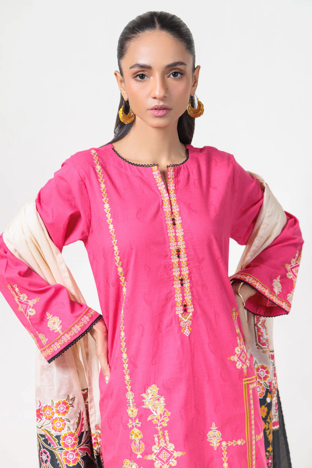 PINK-JACQUARD-3 PIECE (PWS6243P04) - Image 3