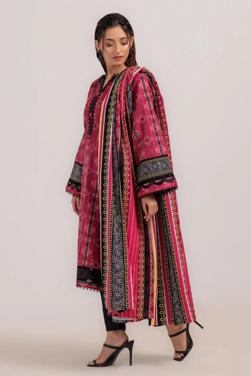 PINK-KHADDAR-2 PIECE (WS6242P02) - Image 2