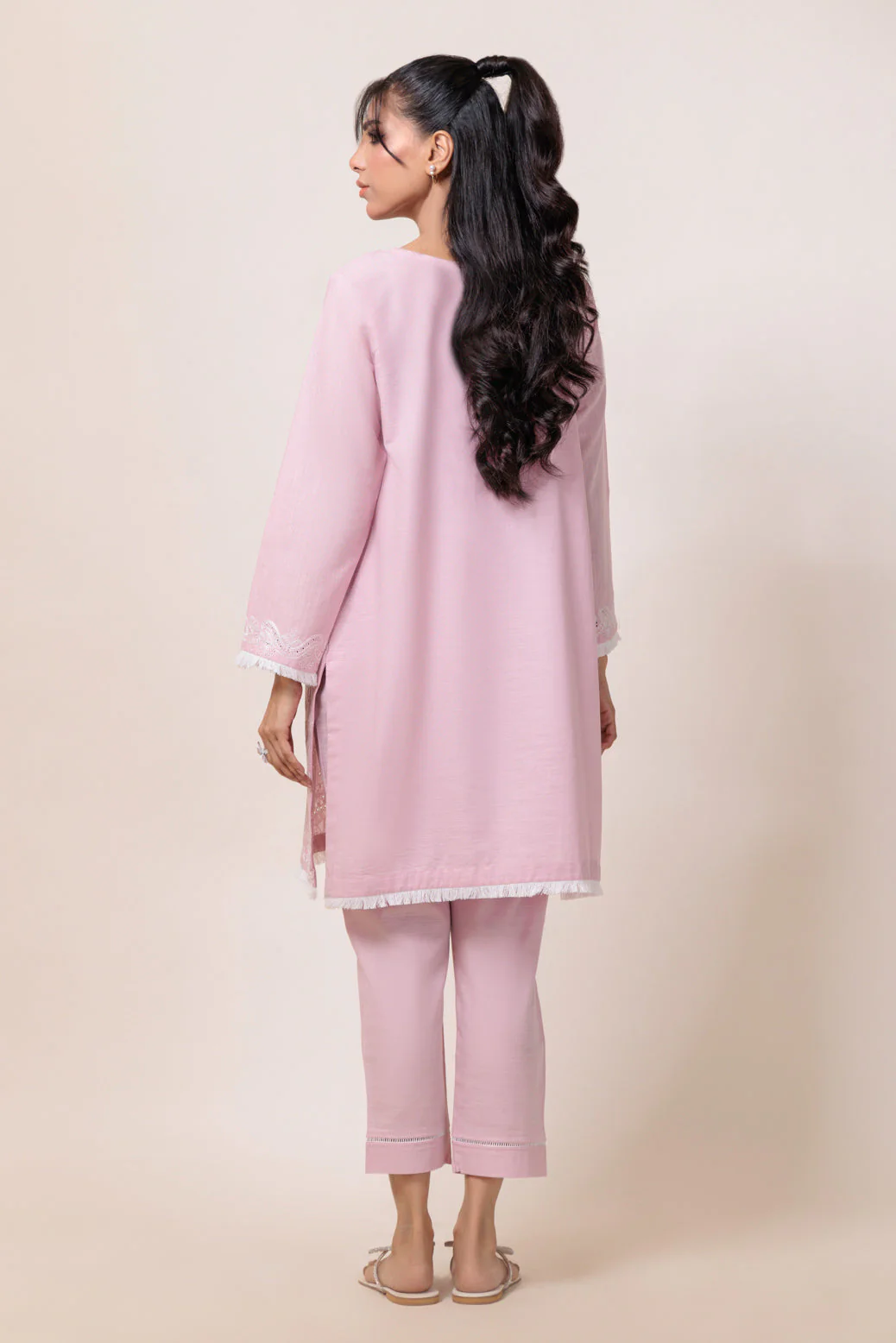 PINK-KHADDAR-2 PIECE (WS7242P03) - Image 2