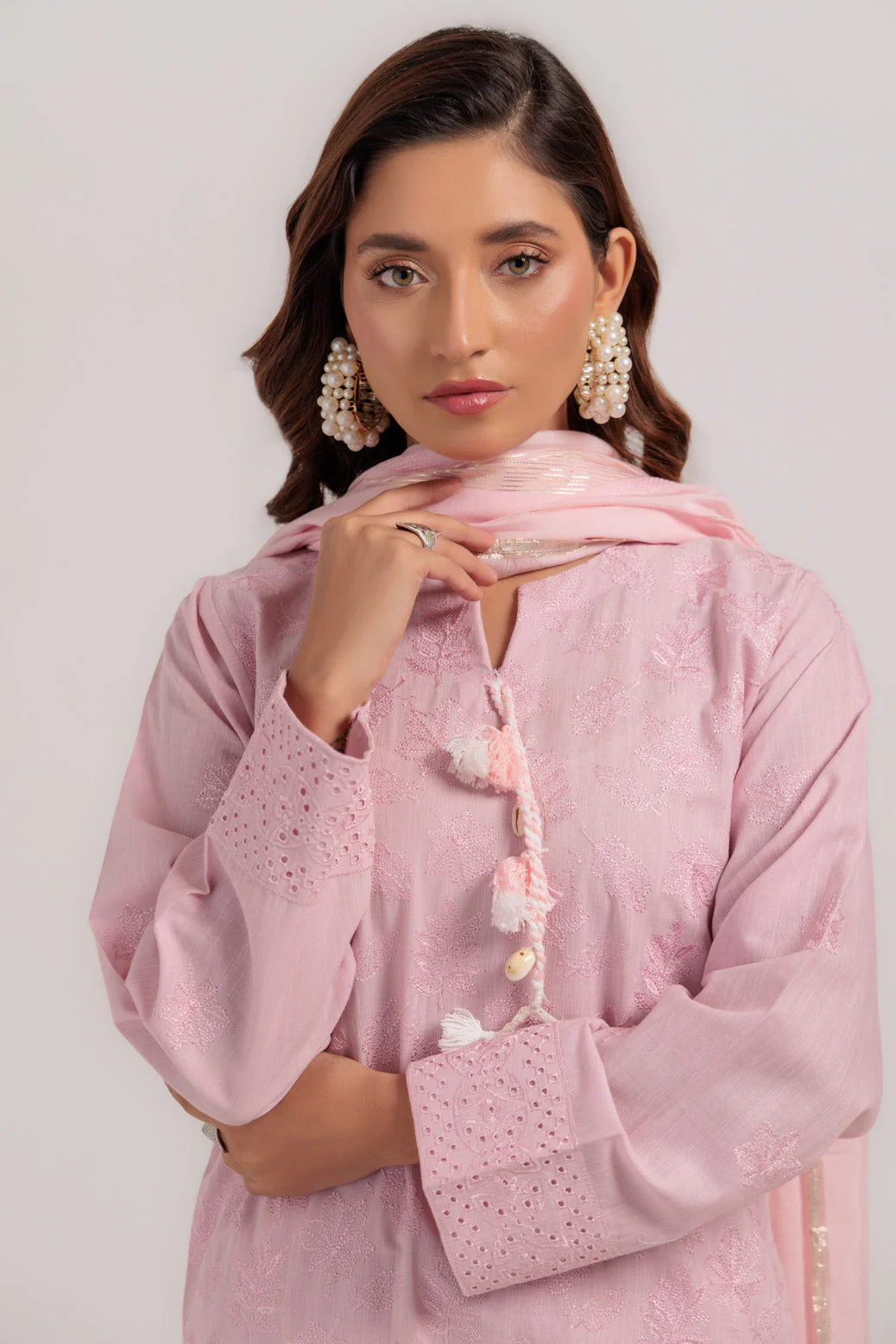 PINK-KHADDAR-3 PIECE (WS7243P09) - Image 3