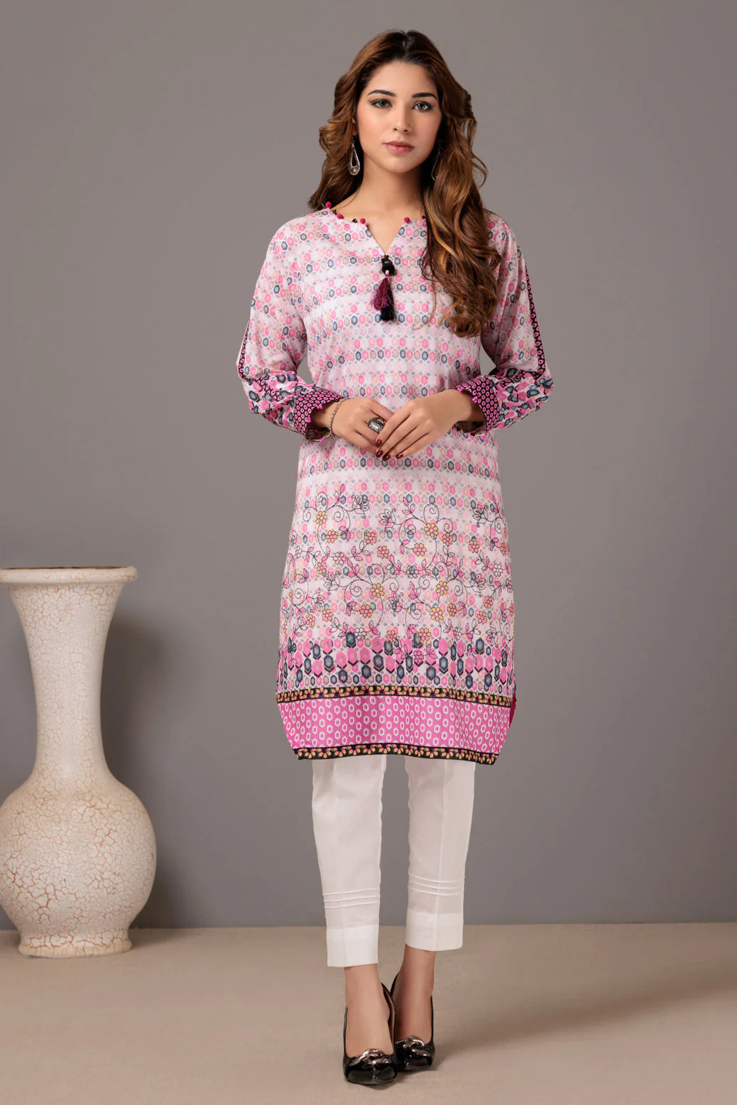 PINK-LAWN-1 PIECE (AAK231P13) - Image 2