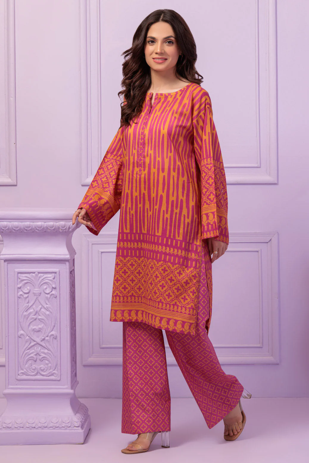 PINK-LAWN-2 PIECE (2S24A2P289) - Image 2