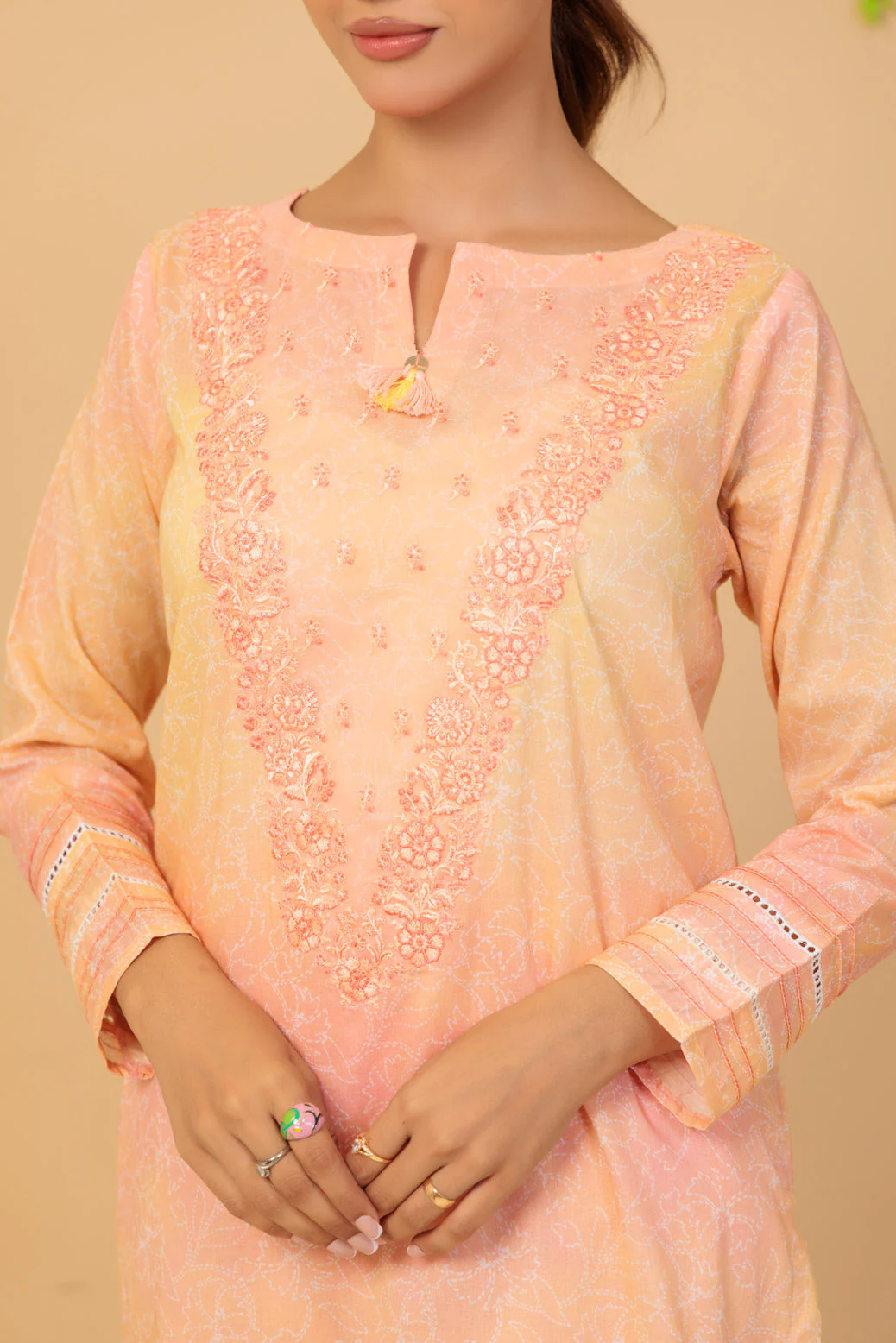 PINK-LAWN-2 PIECE (2S24B2P259) - Image 2