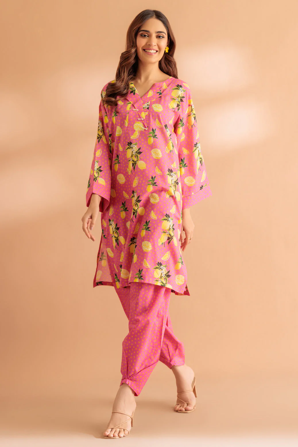 PINK-LAWN-2 PIECE (6S24A2P044) - Image 4