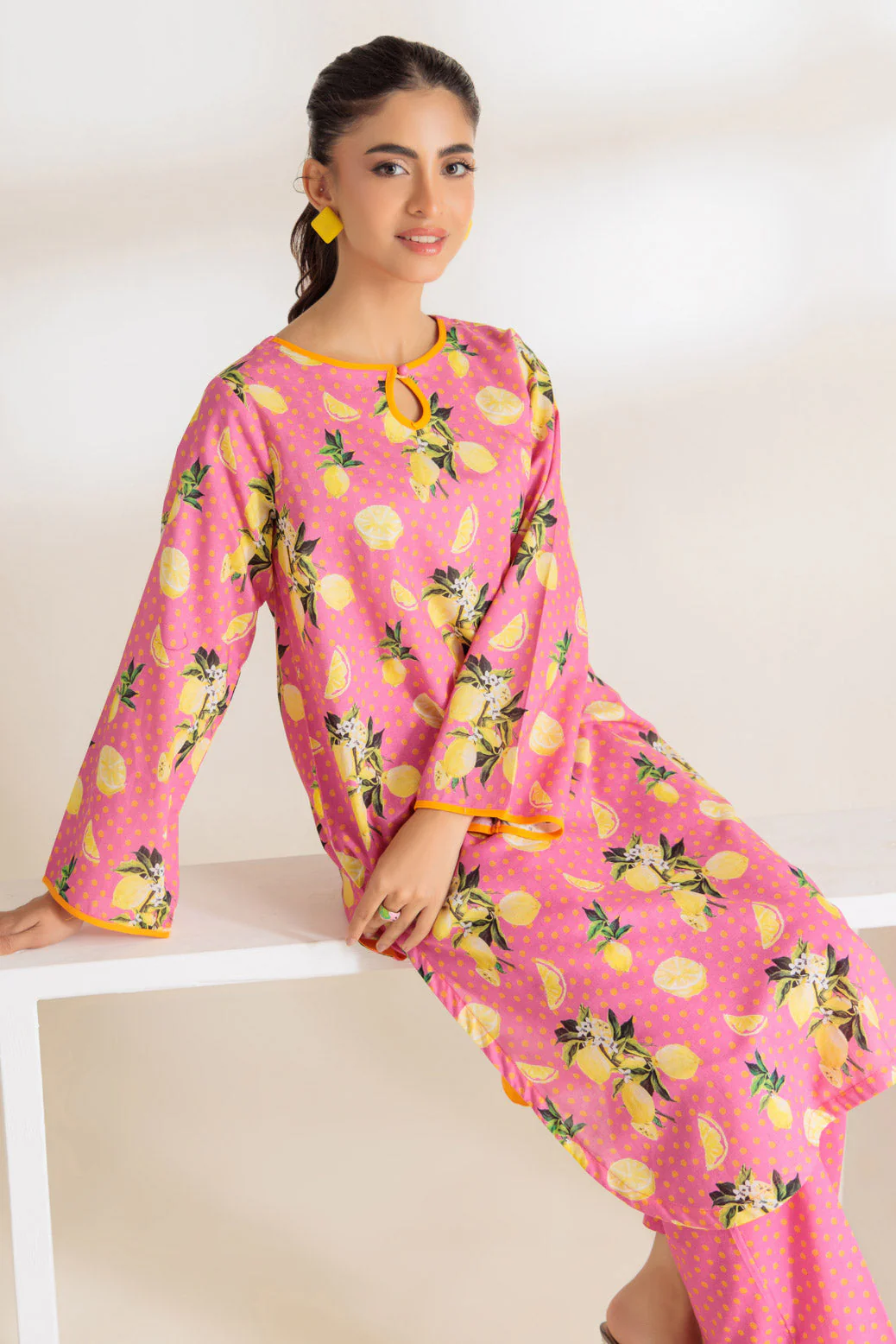 PINK-LAWN-2 PIECE (BPA6242P02) - Image 4