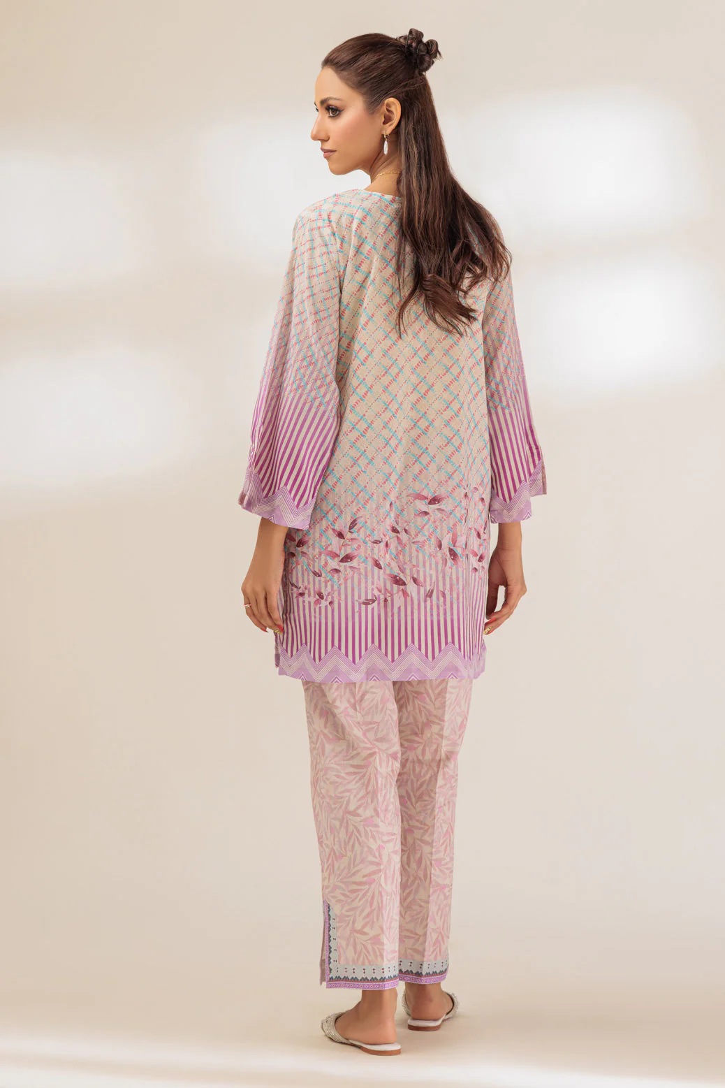 PINK-LAWN-2 PIECE (RAK232P03) - Image 4