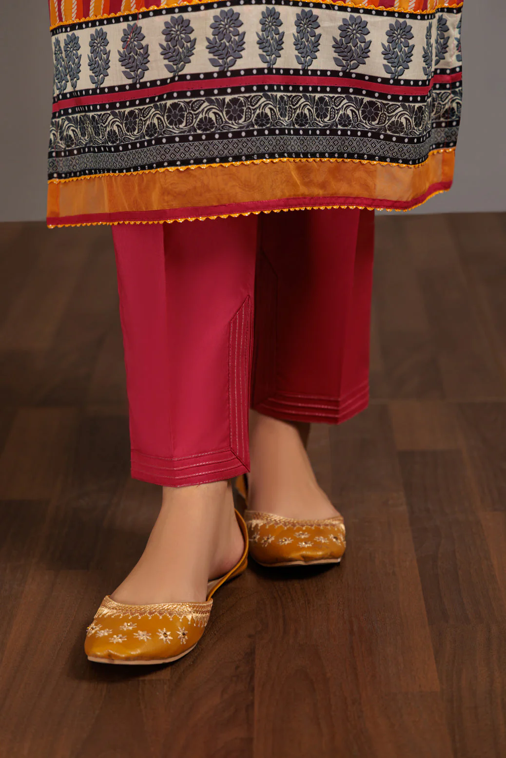 PINK-LAWN-2 PIECE (SAS232P04) - Image 5