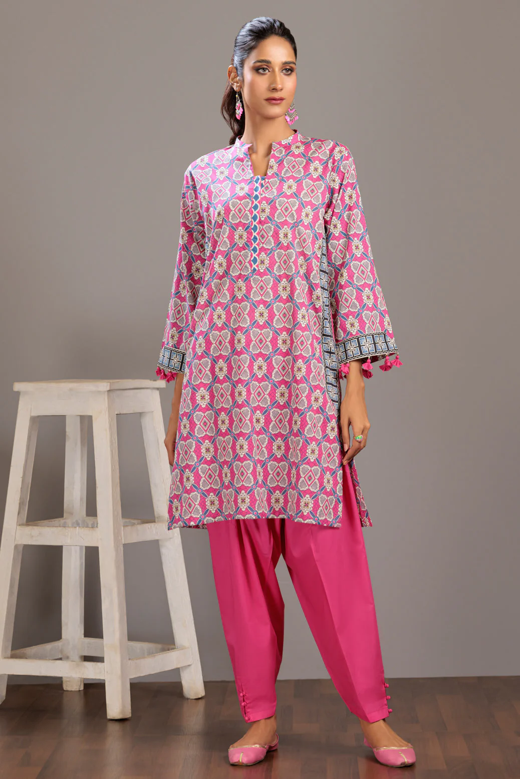 PINK-LAWN-2 PIECE (SRS232P19) - Image 3