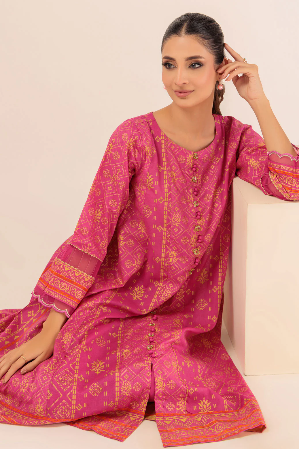PINK-LAWN-2 PIECE (SSS232P57) - Image 3