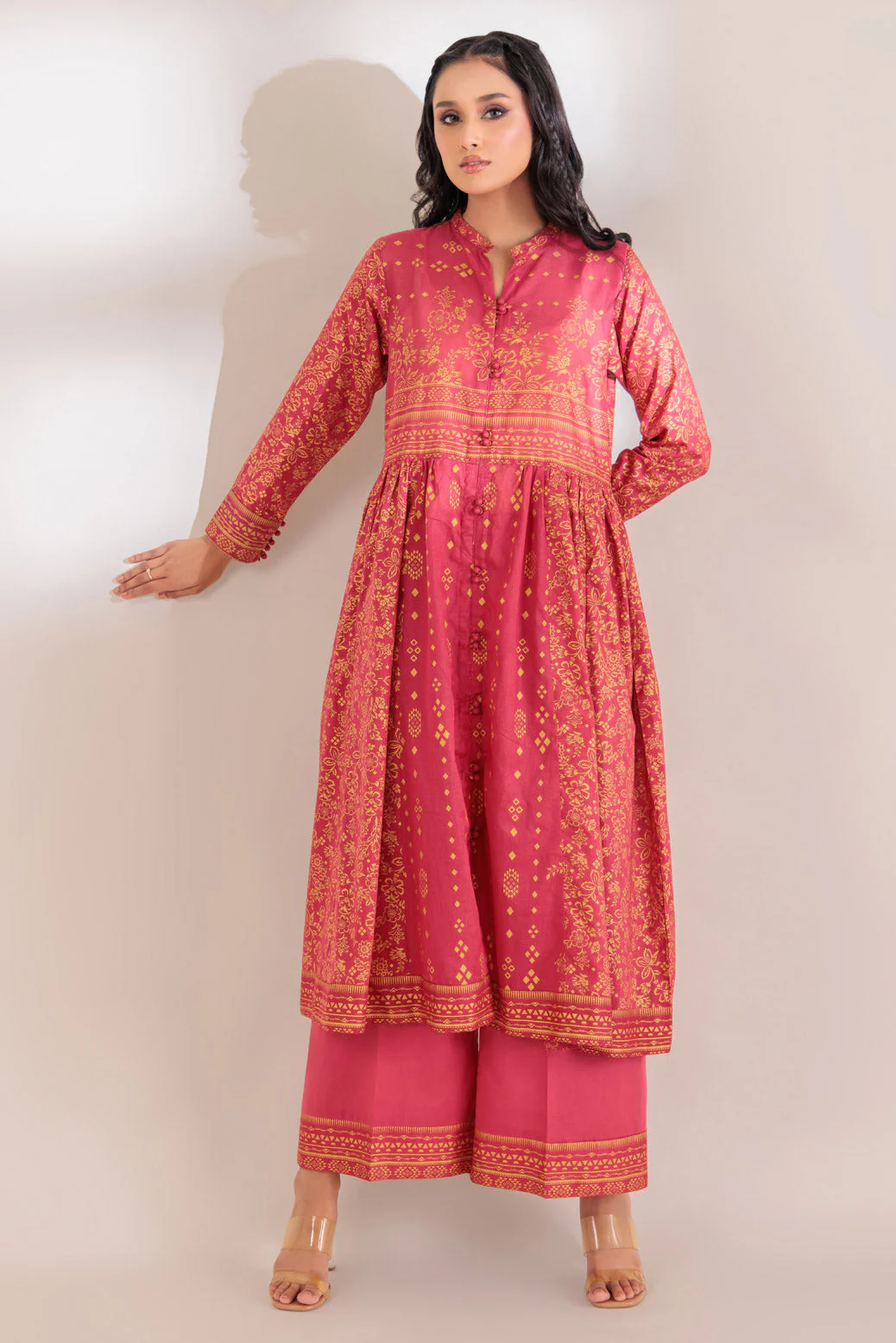 PINK-LAWN-2 PIECE (SSS232P61) - Image 4