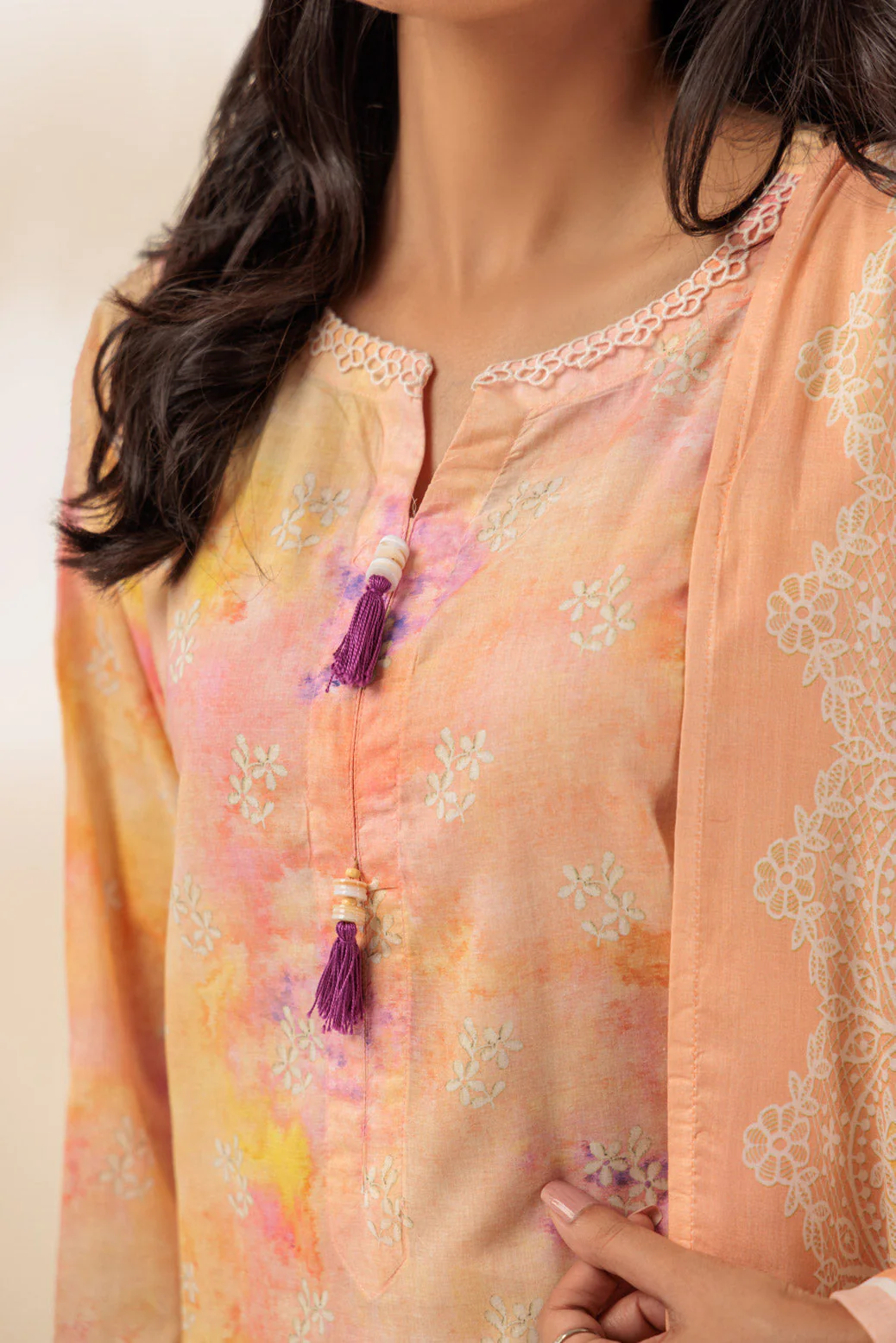PINK-LAWN-3 PIECE (BPS1243P08) - Image 2