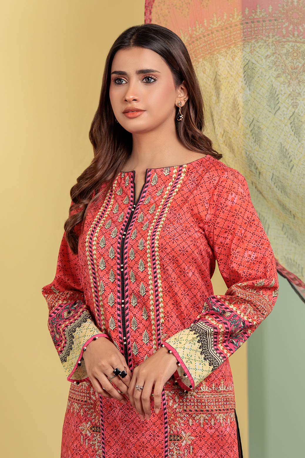 PINK-LAWN-3 PIECE (SAS233P09) - Image 2