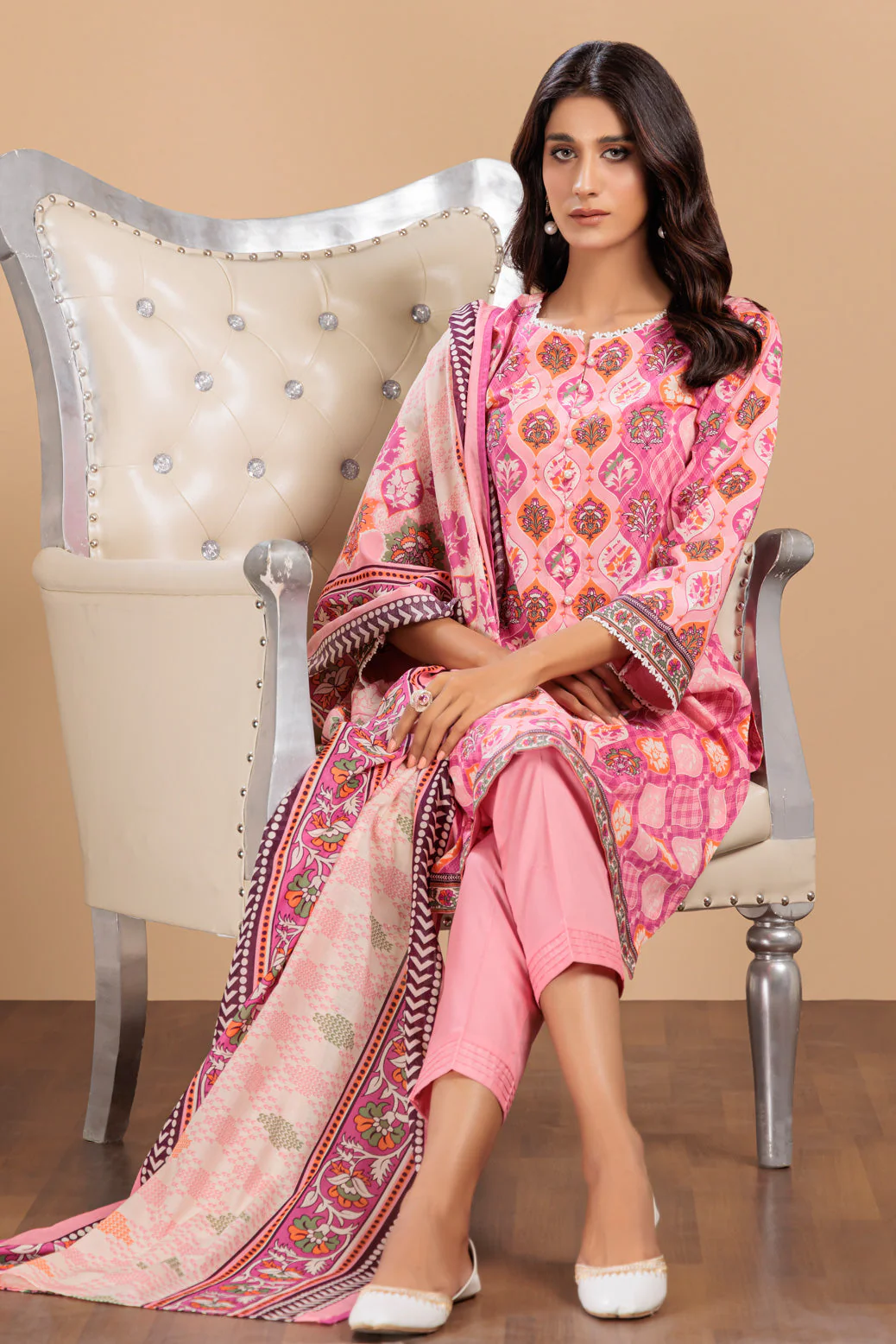 PINK-LAWN-3 PIECE (SAS233P42) - Image 2