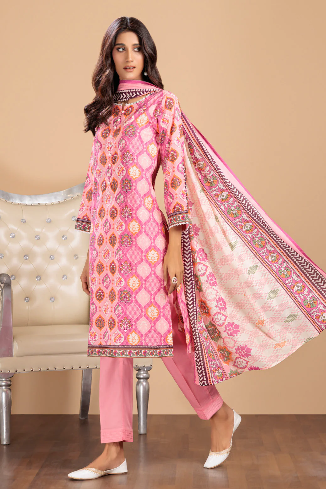 PINK-LAWN-3 PIECE (SAS233P42) - Image 4