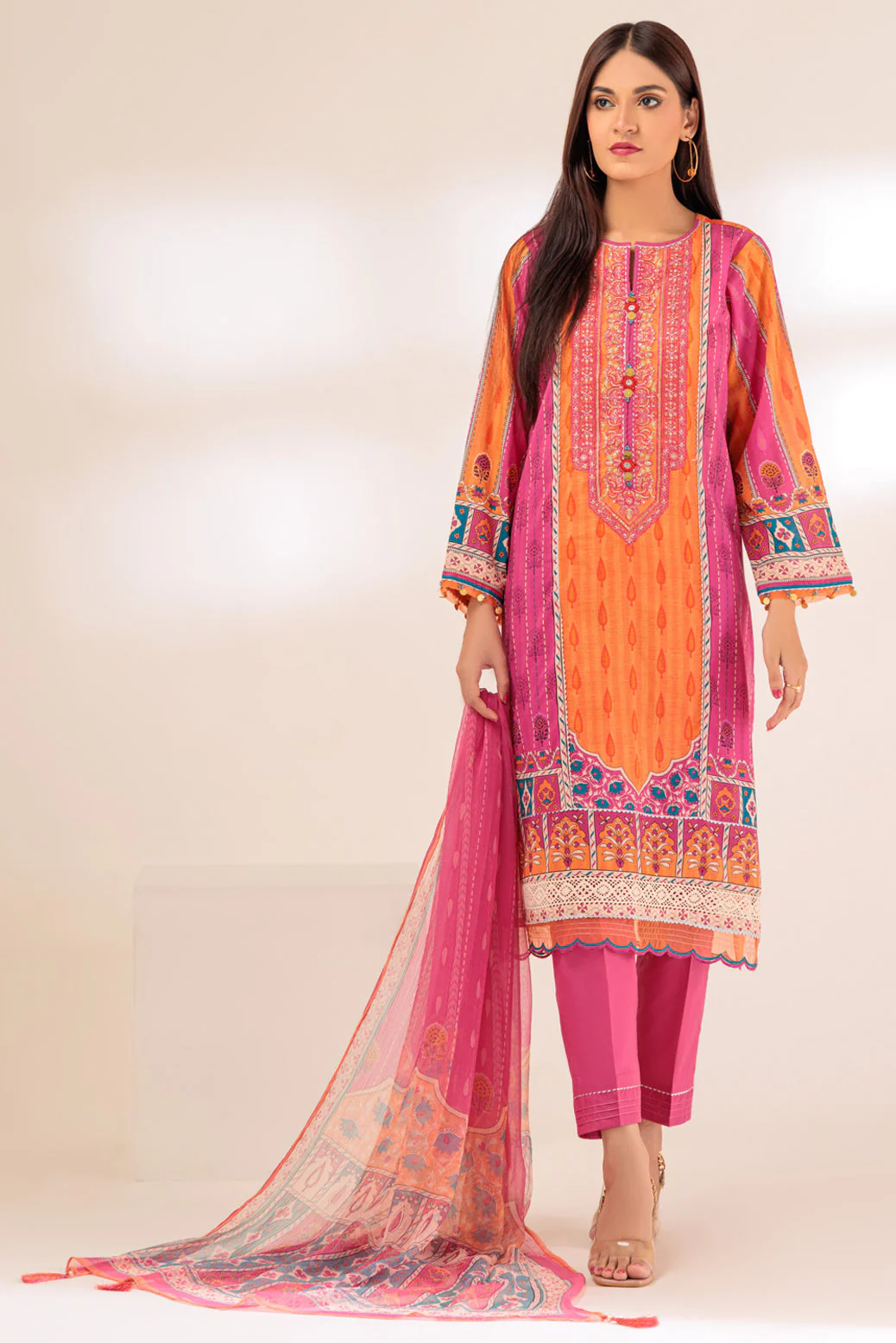 PINK-LAWN-3 PIECE (SAS233P77) - Image 2