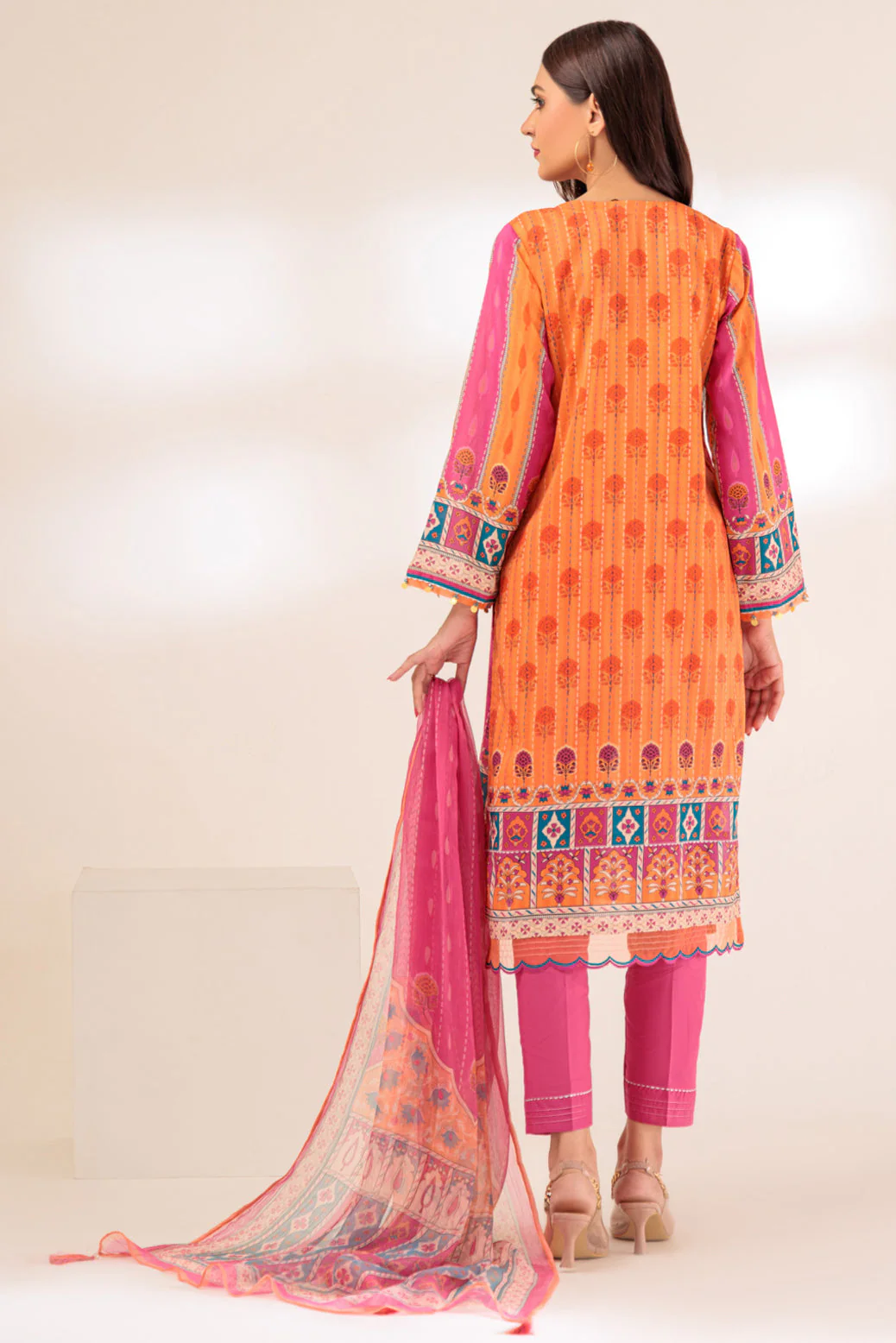PINK-LAWN-3 PIECE (SAS233P77) - Image 3