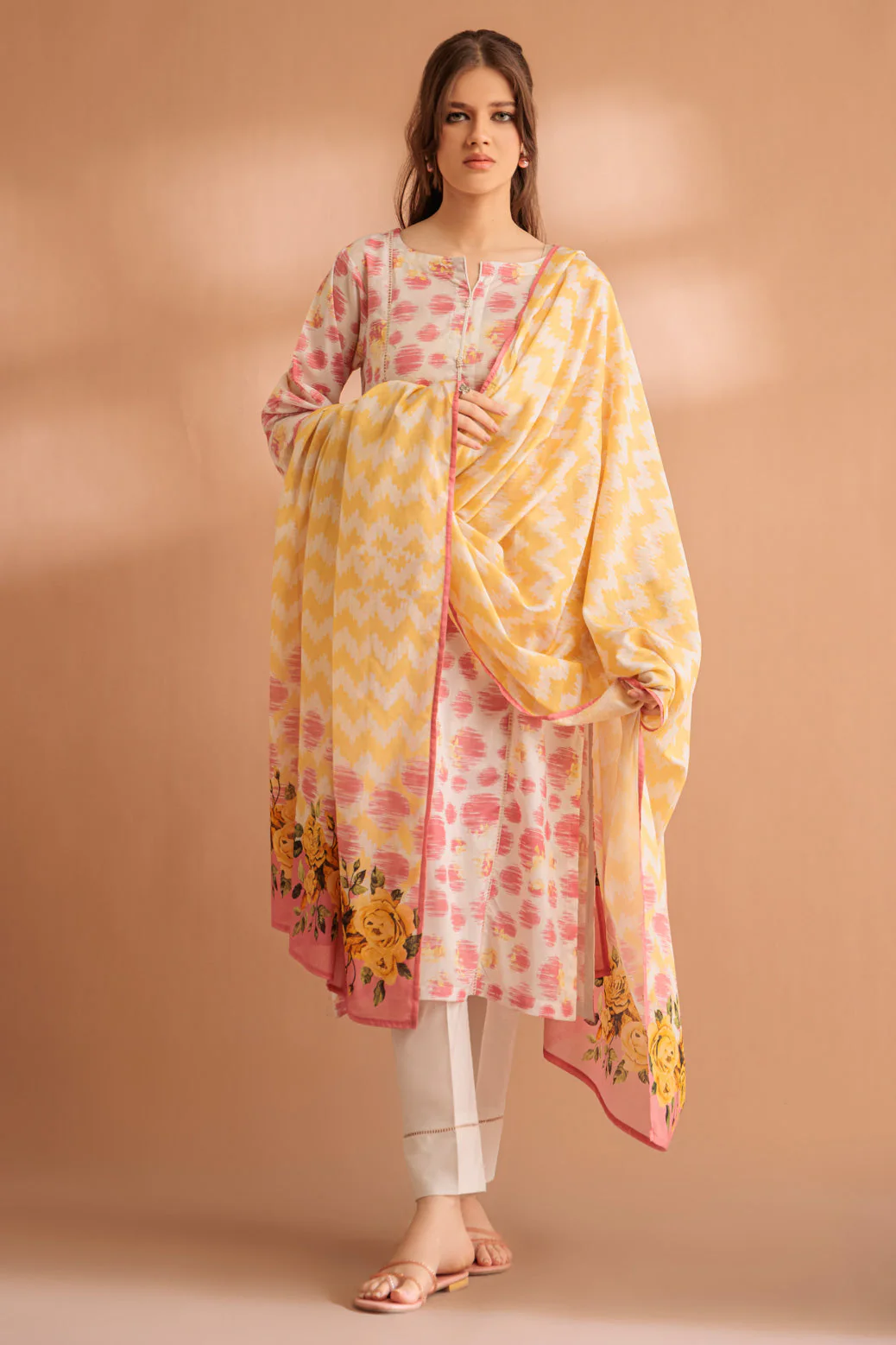 PINK-LAWN-3 PIECE (SS2243P44) - Image 2