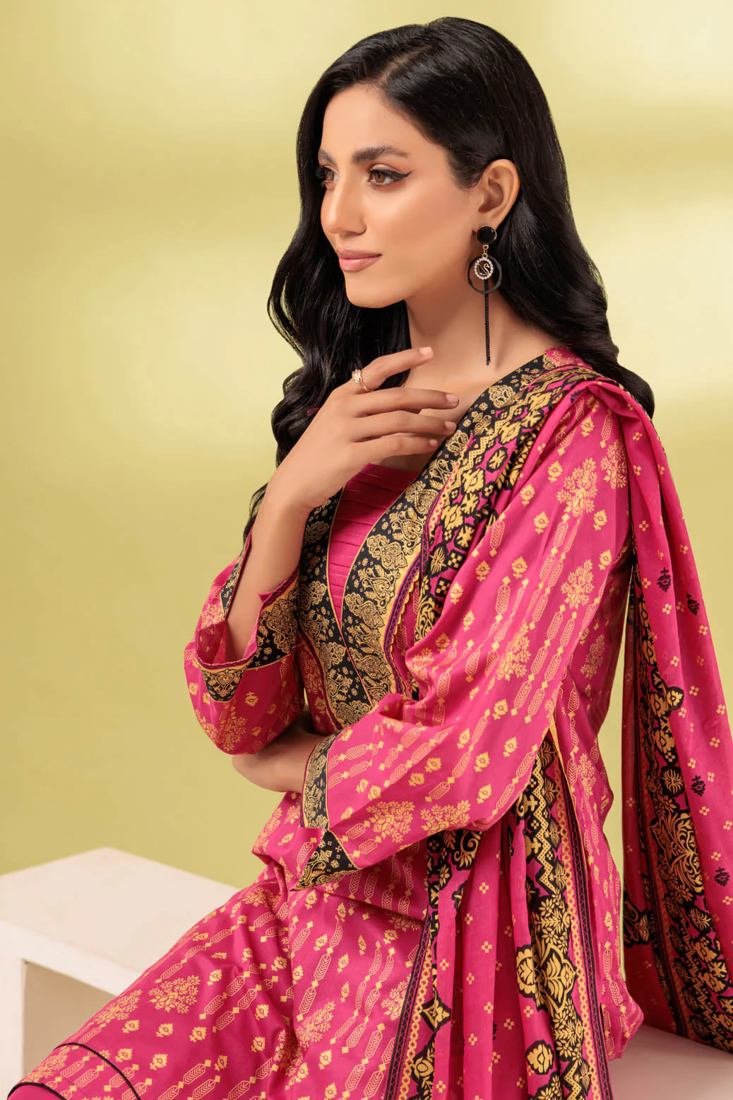 PINK-LAWN-3 PIECE (SSS233P117) - Image 2