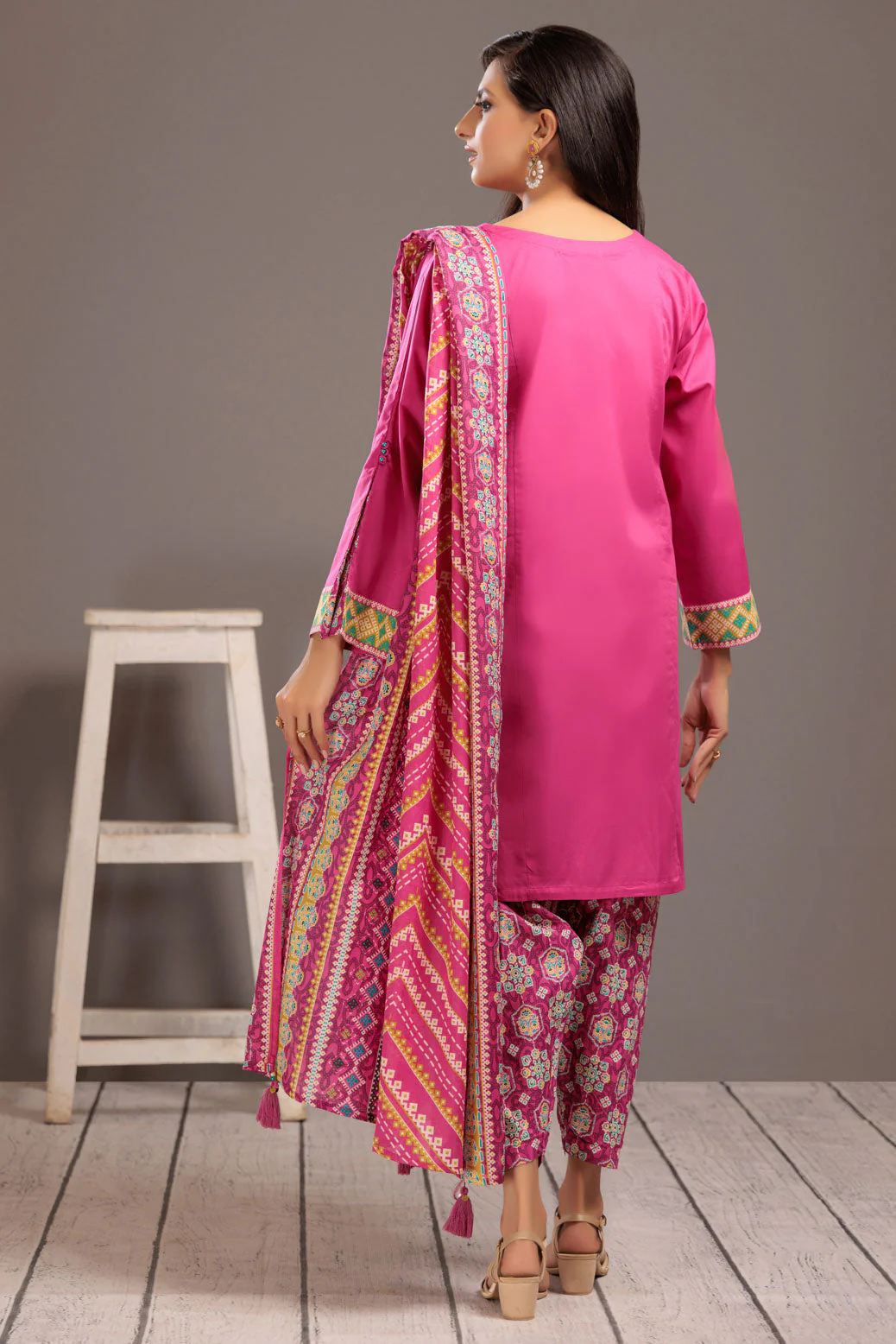 PINK-LAWN-3 PIECE (SSS233P48) - Image 4
