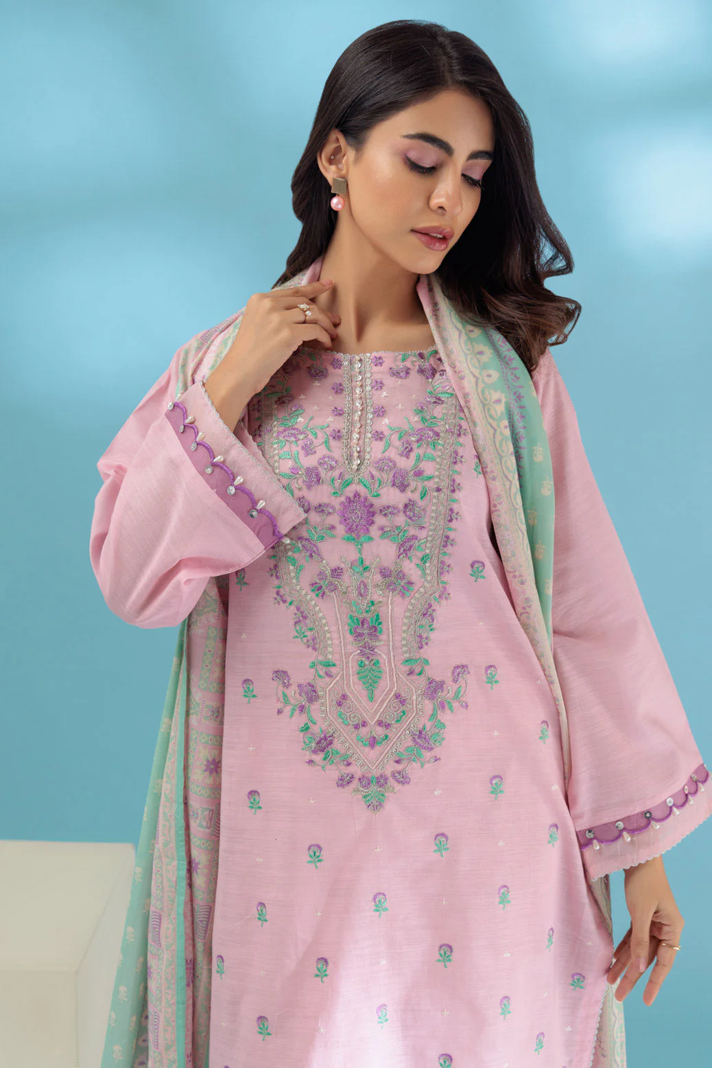 PINK-LAWN-3 PIECE (SSS233P68) - Image 4