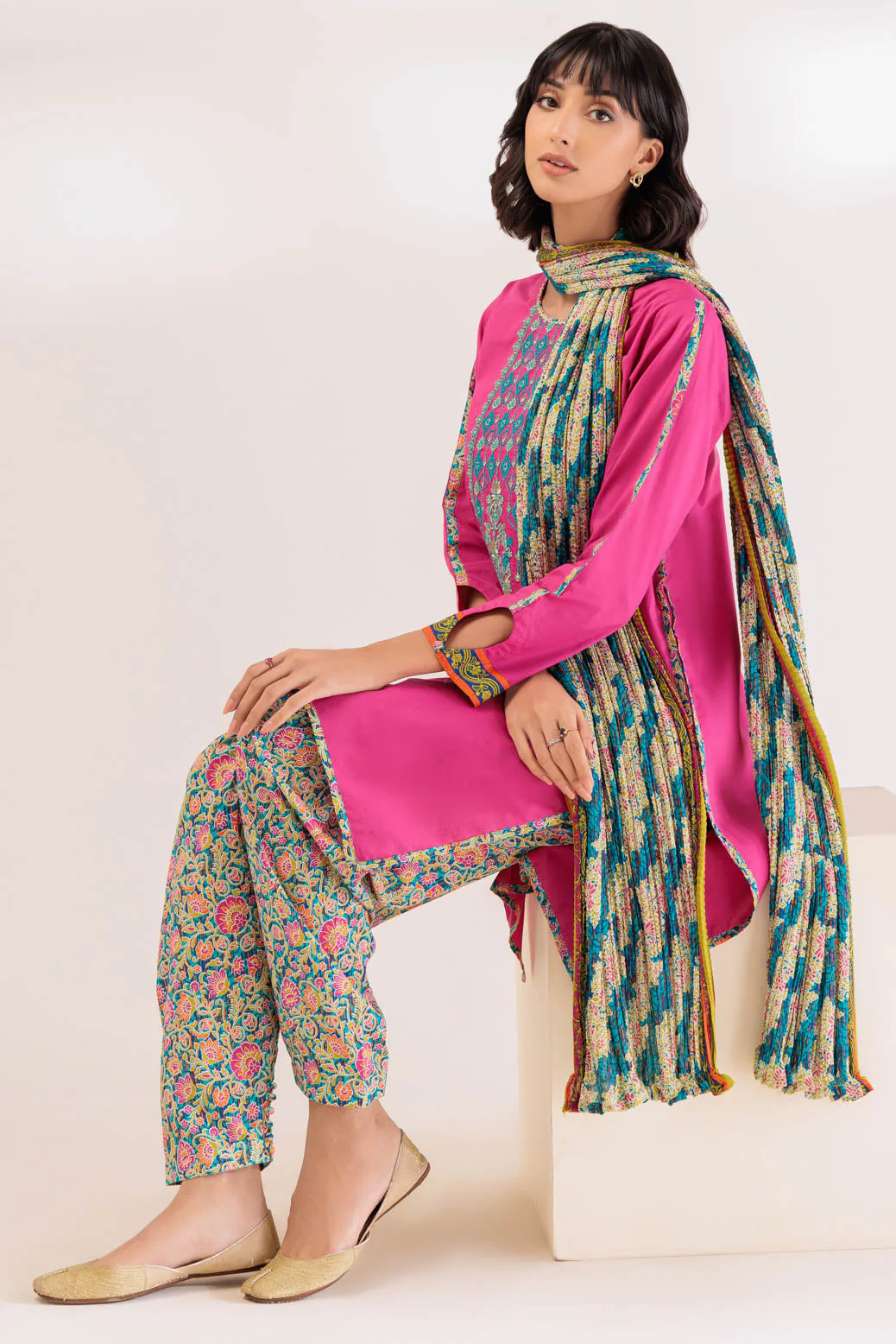 PINK-LAWN-3 PIECE (SSS233P95) - Image 3