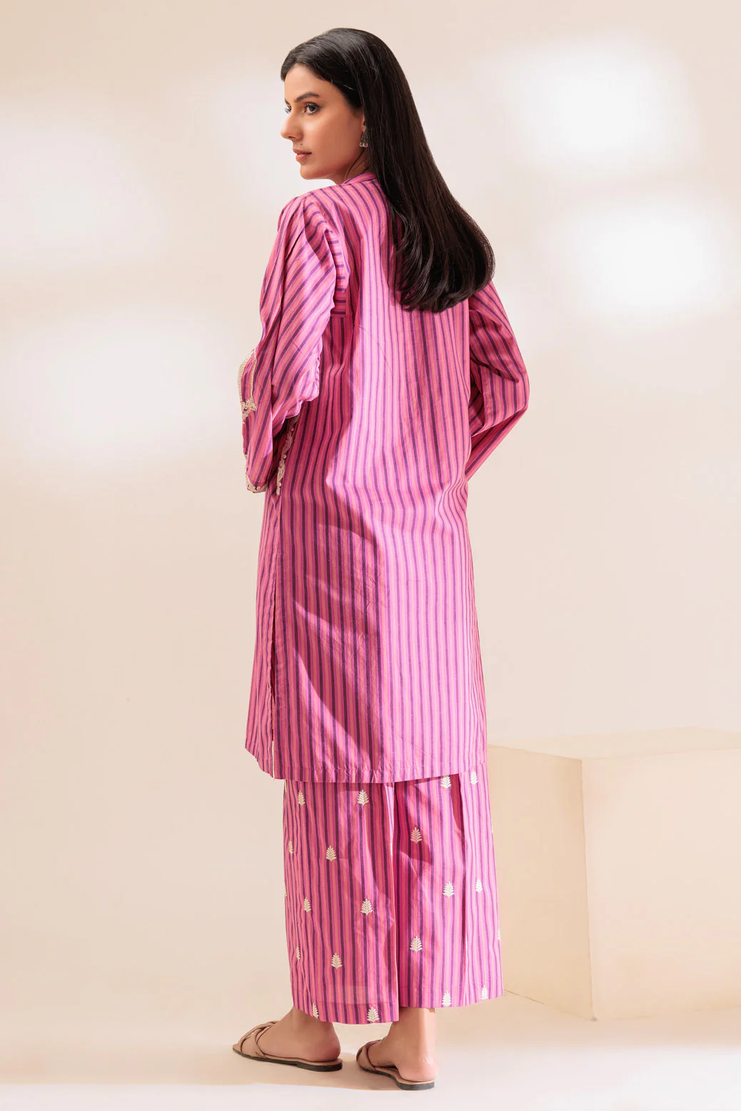 PINK-YARN DYED-2 PIECE (PWS1232P08) - Image 4