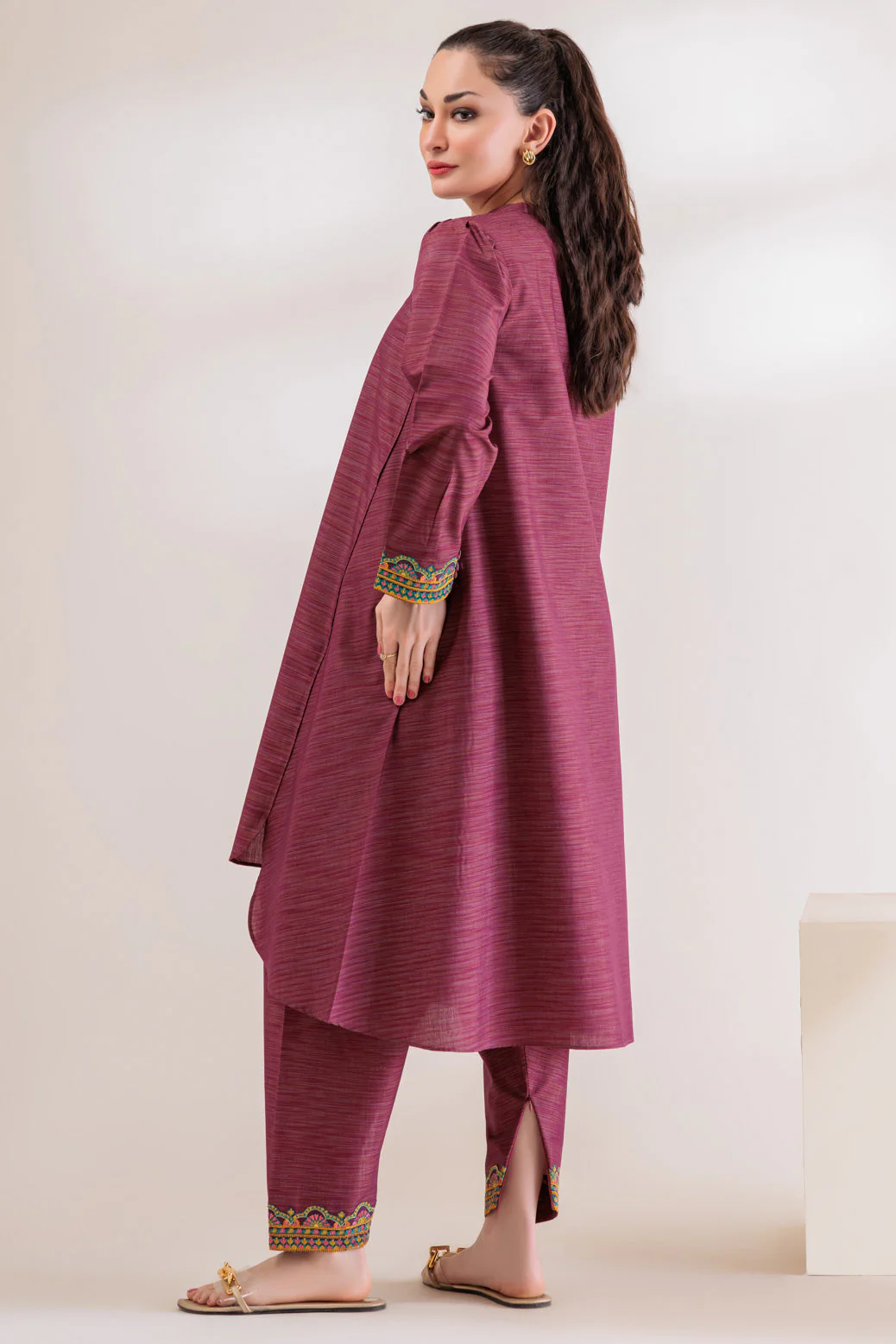 PLUM-DYED-2 PIECE (SSS232P09) - Image 4