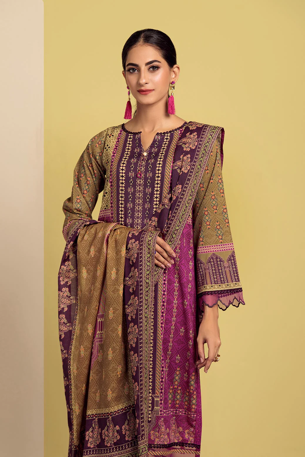 PLUM-LAWN-3 PIECE (SSS233P09) - Image 2