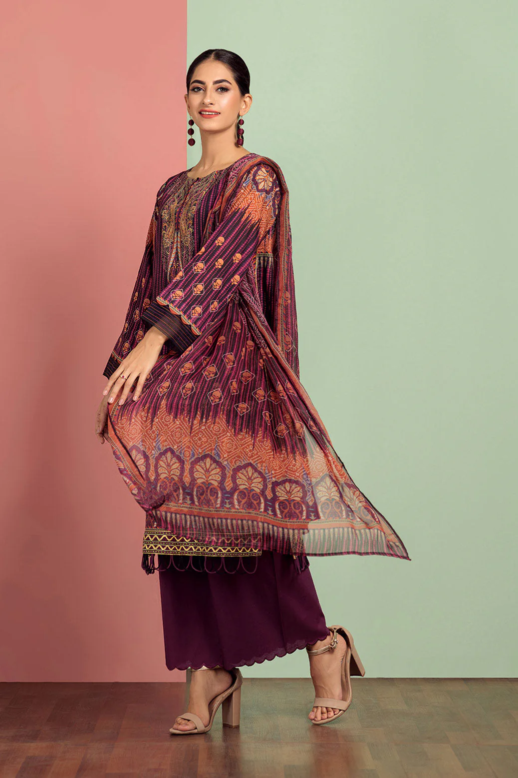 PLUM-LAWN-3 PIECE (SSS233P29) - Image 3