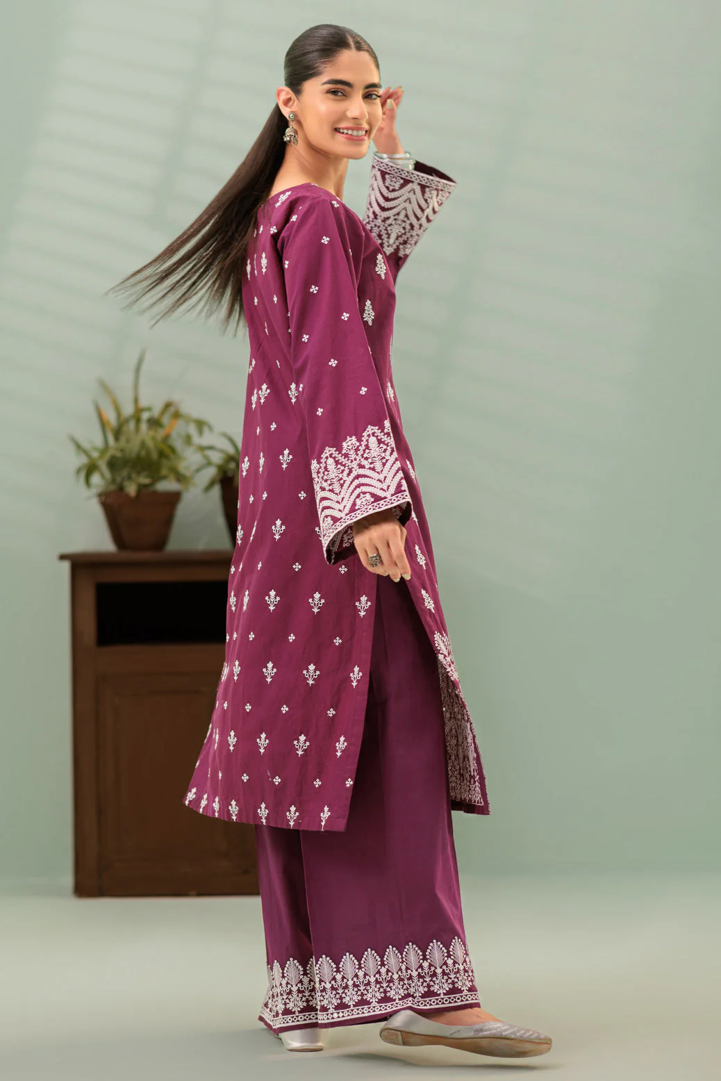 PURPLE-CAMBRIC-2 PIECE (1S24K2P205) - Image 5
