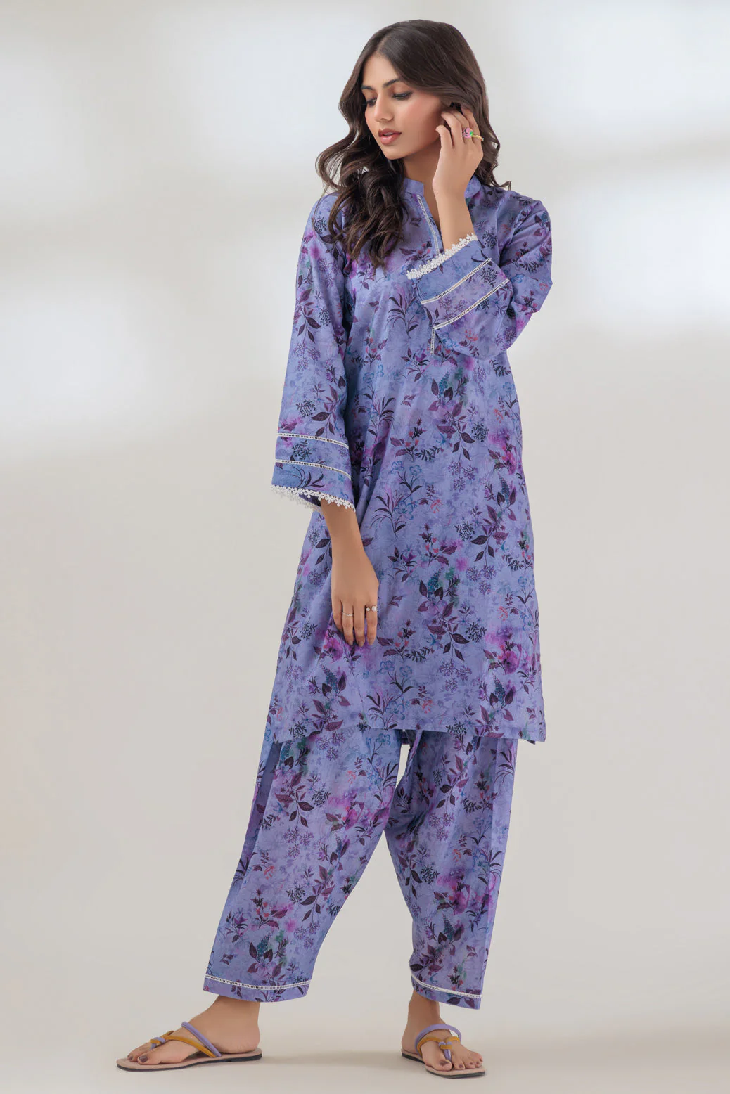 PURPLE-CAMBRIC-2 PIECE (PWS3232P11) - Image 3